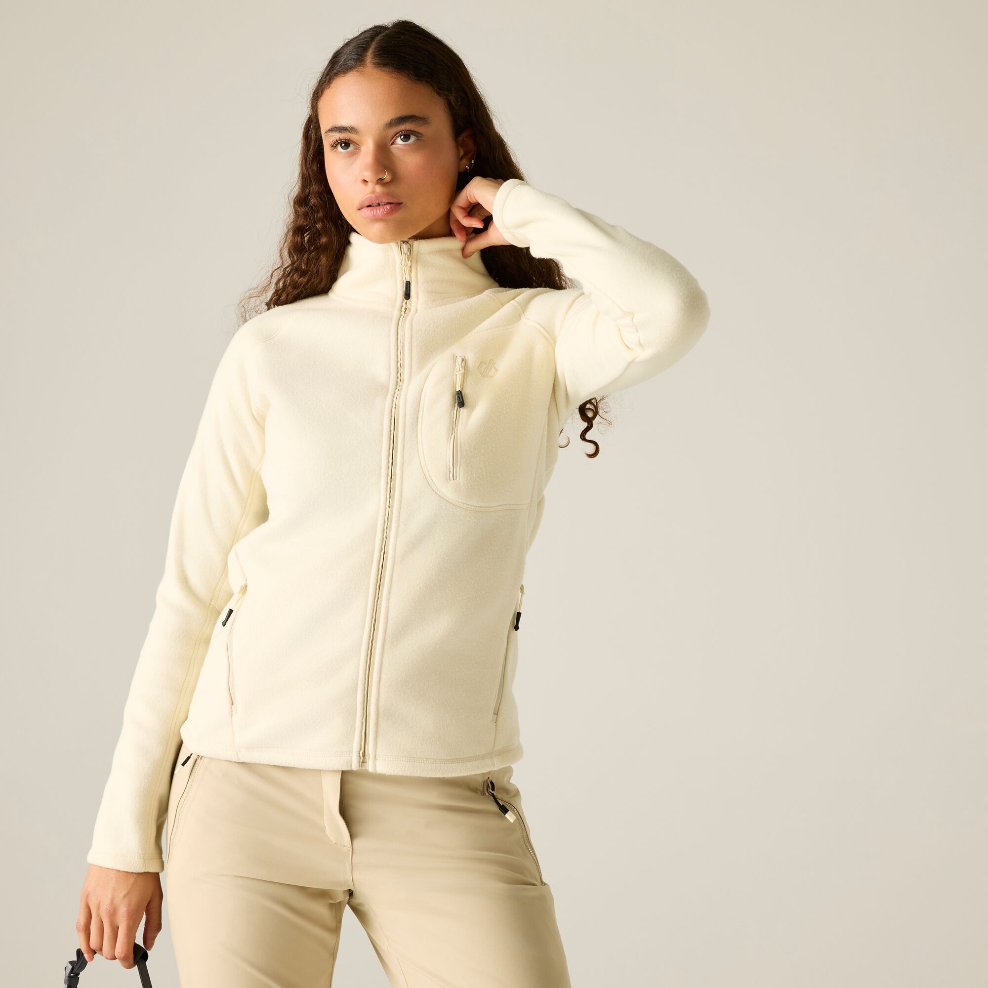 Dare 2B Women's Thermaflex Fleece - White Size 8