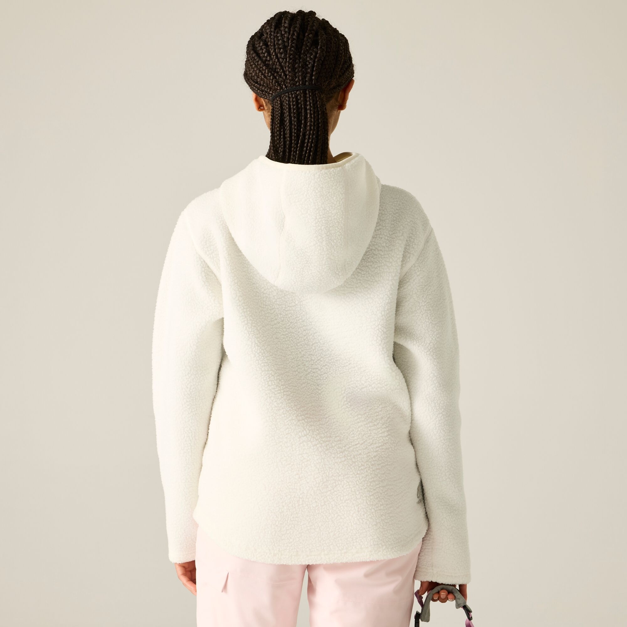 Dare 2b   Polar damski rozsuwany Firn Hooded Borg Beżowe