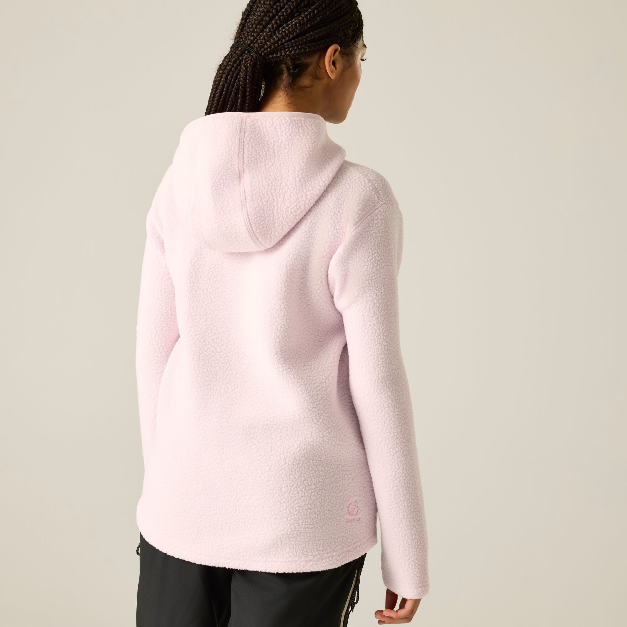 Dare 2b   Polar damski rozsuwany Firn Hooded Borg Różowy