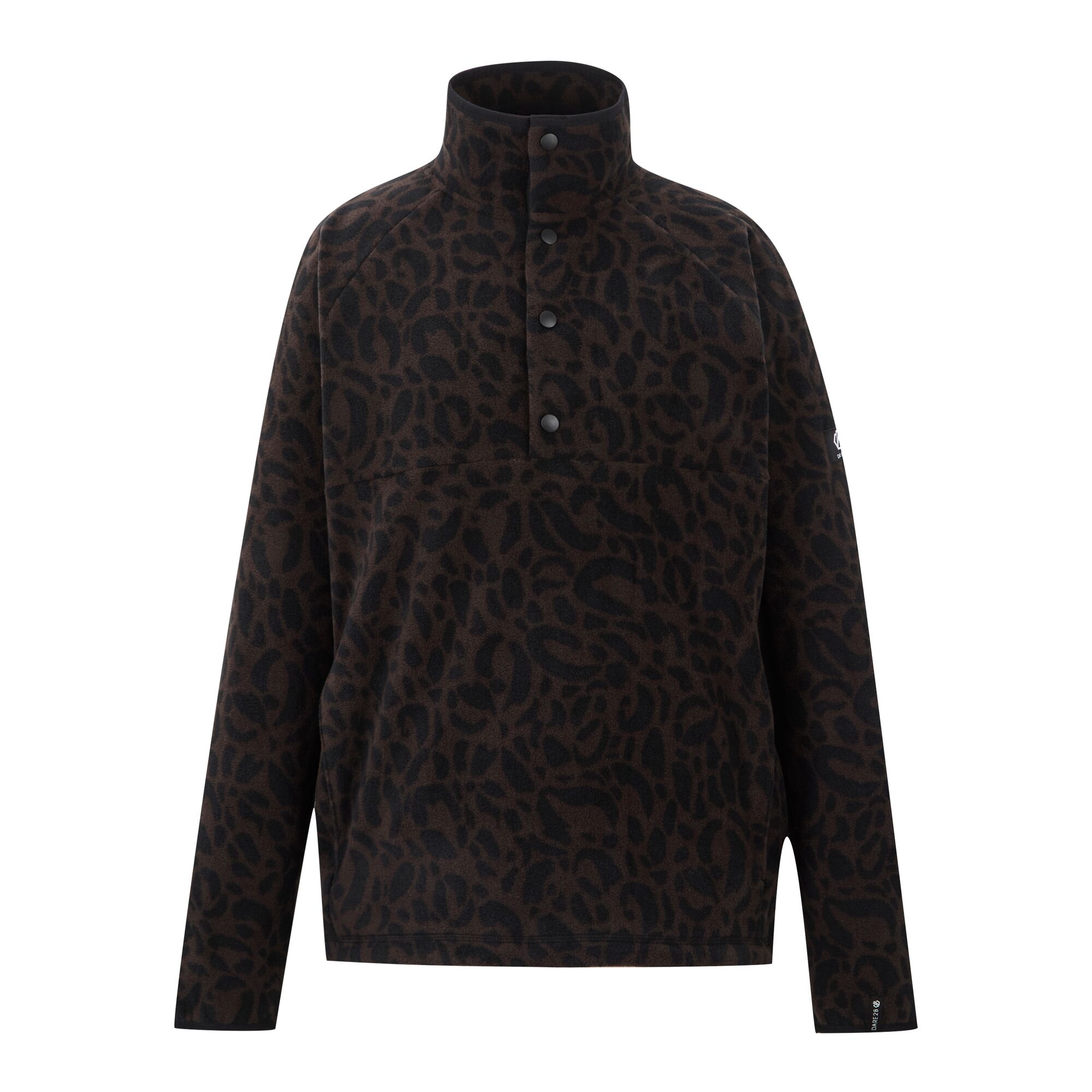 Dare 2B Women's Brown Printed Fleece Size: 16 - Image 3