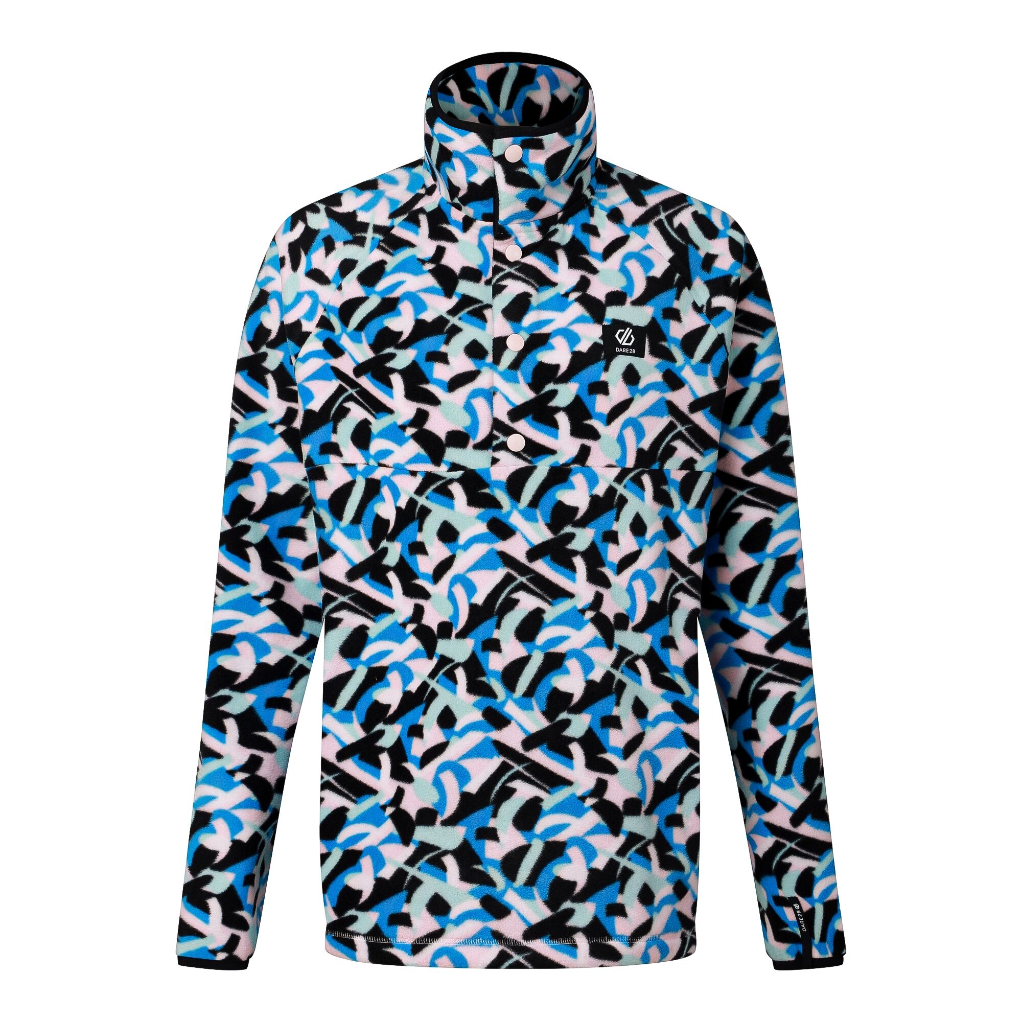 Dare 2b   Polar damski rozpinany Printed Niebieski