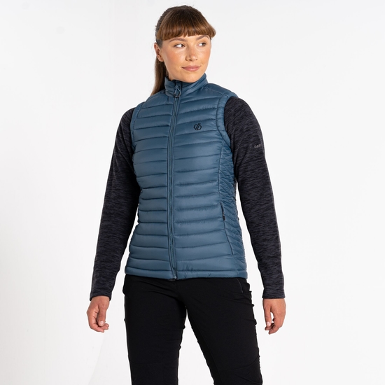 Dare 2b - Women's Deter Recycled Padded Gilet Orion Grey