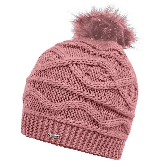 Women's Remind II Bobble Hat Dusty Rose