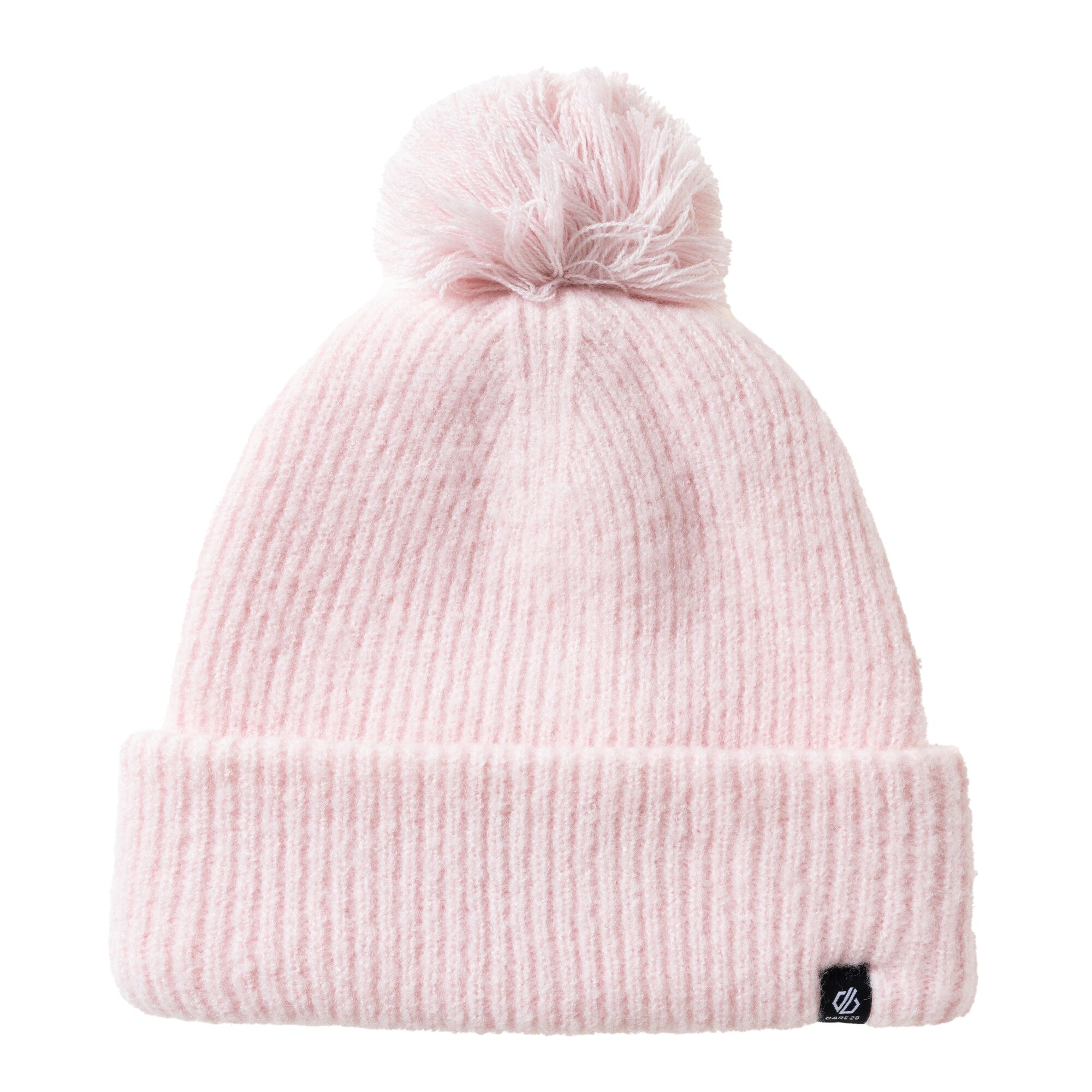 Dare 2B Women's Pink Maya Pom Beanie Hat - Image 4