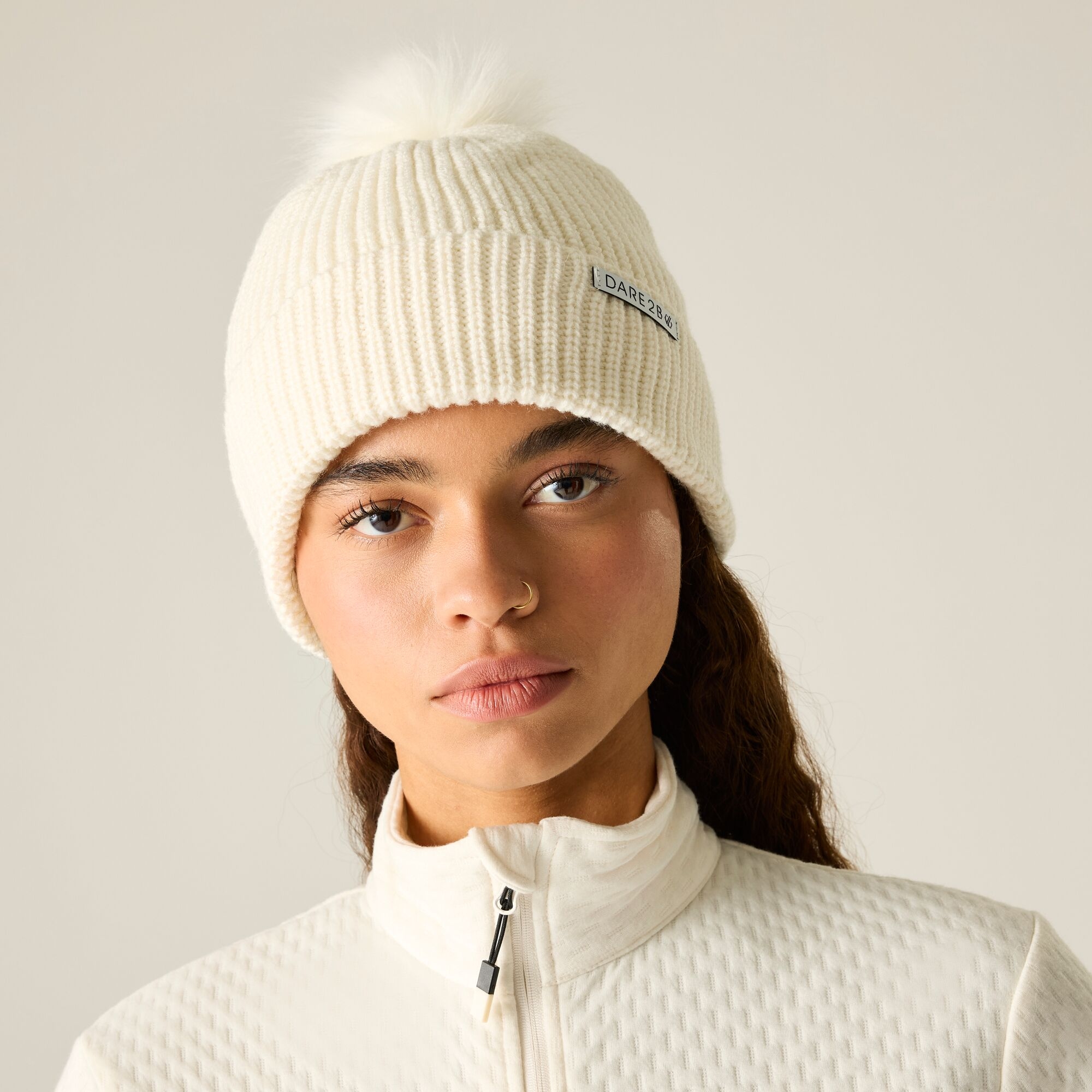 Dare 2B Women's Beige Hat Glitz - Image 3