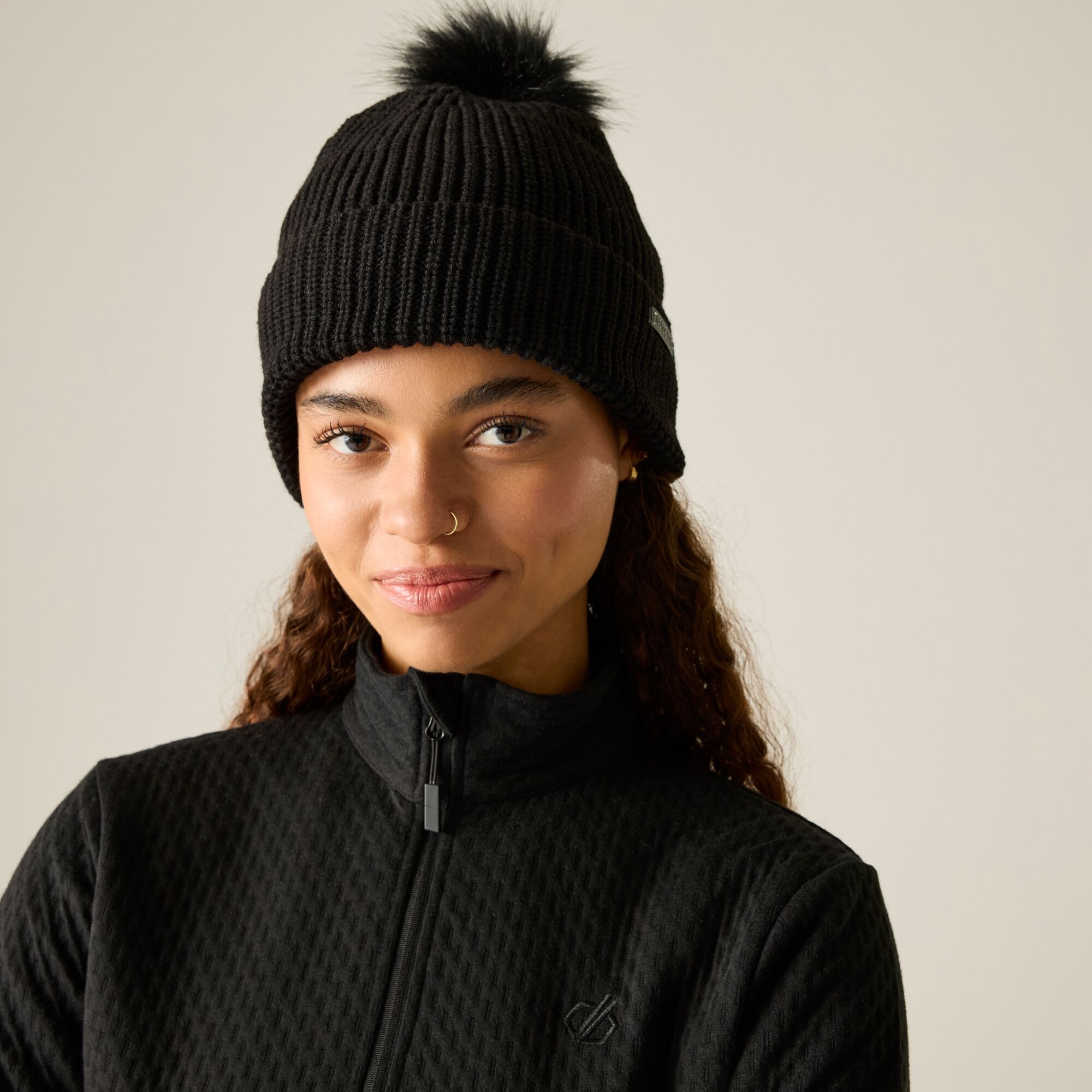Dare 2B Women's Black Glitz Beanie - Image 5