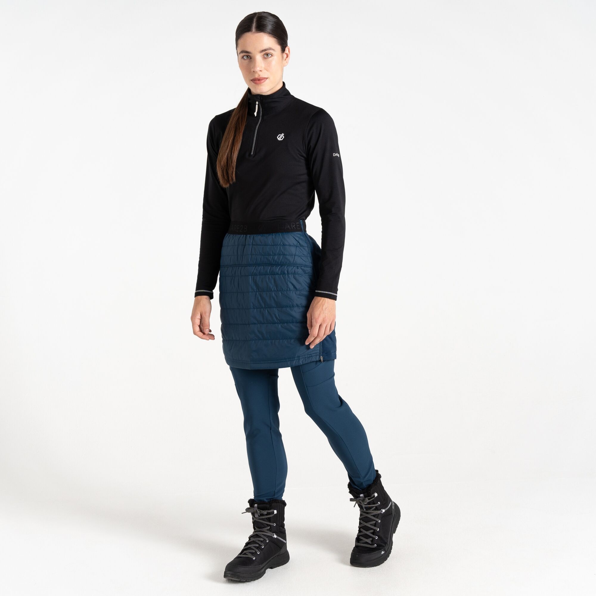 Dare 2b Spódnica damska ocieplana Deter Niebieski