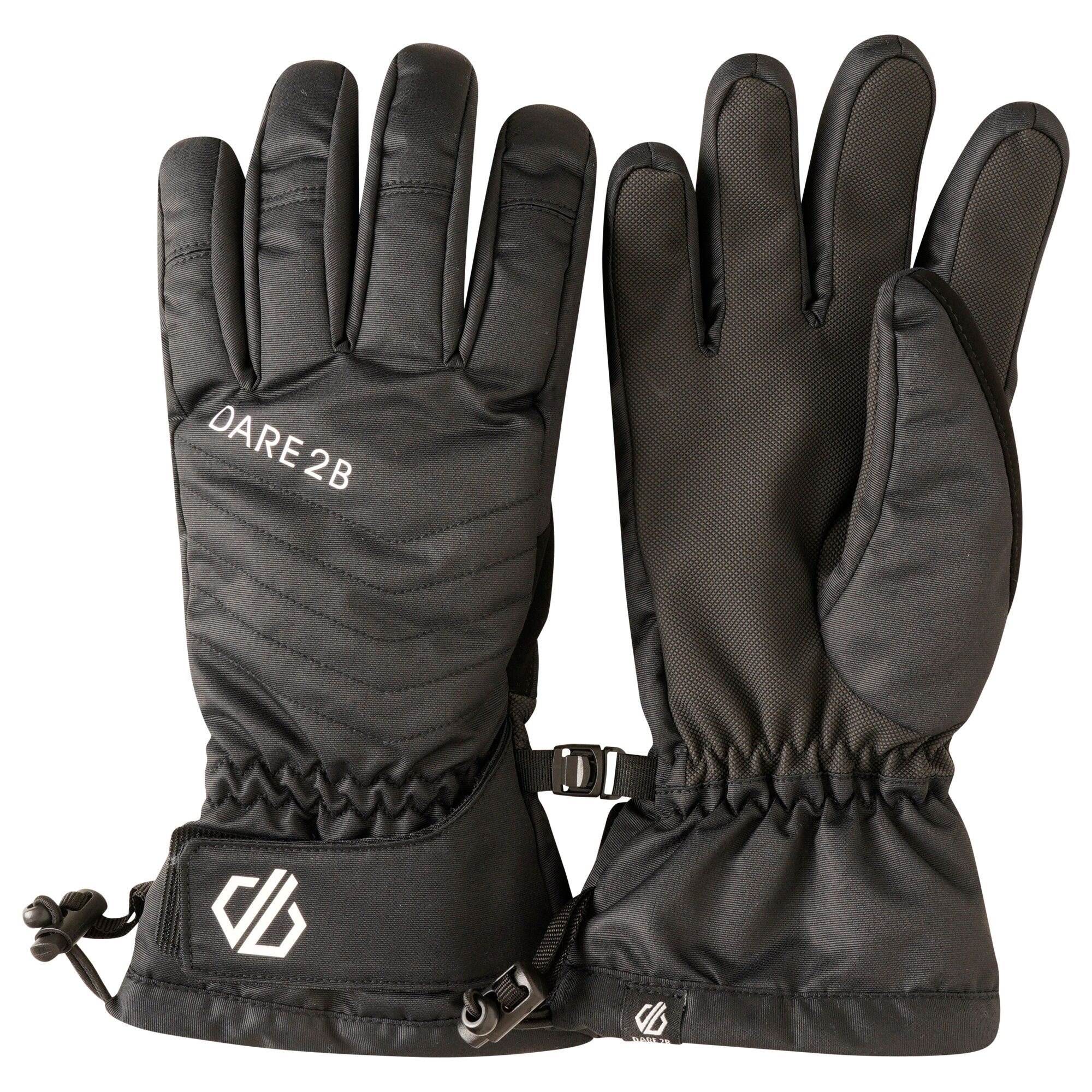 Photos - Winter Gloves & Mittens DARE 2B  Women's Breathable Charisma II Ski Gloves Black, Size: M 