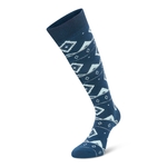 Moonlight Denim Fairisle Print