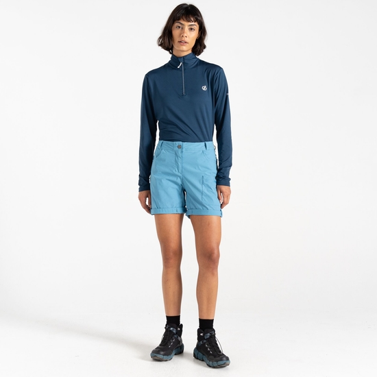 Dare 2b - Women's Melodic II Multi Pocket Walking Shorts Niagara Blue