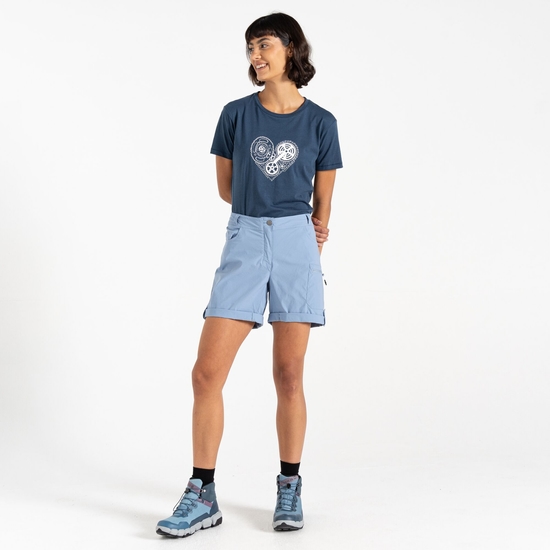Dare 2b - Women's Melodic II Multi Pocket Walking Shorts Rainwashed Blue
