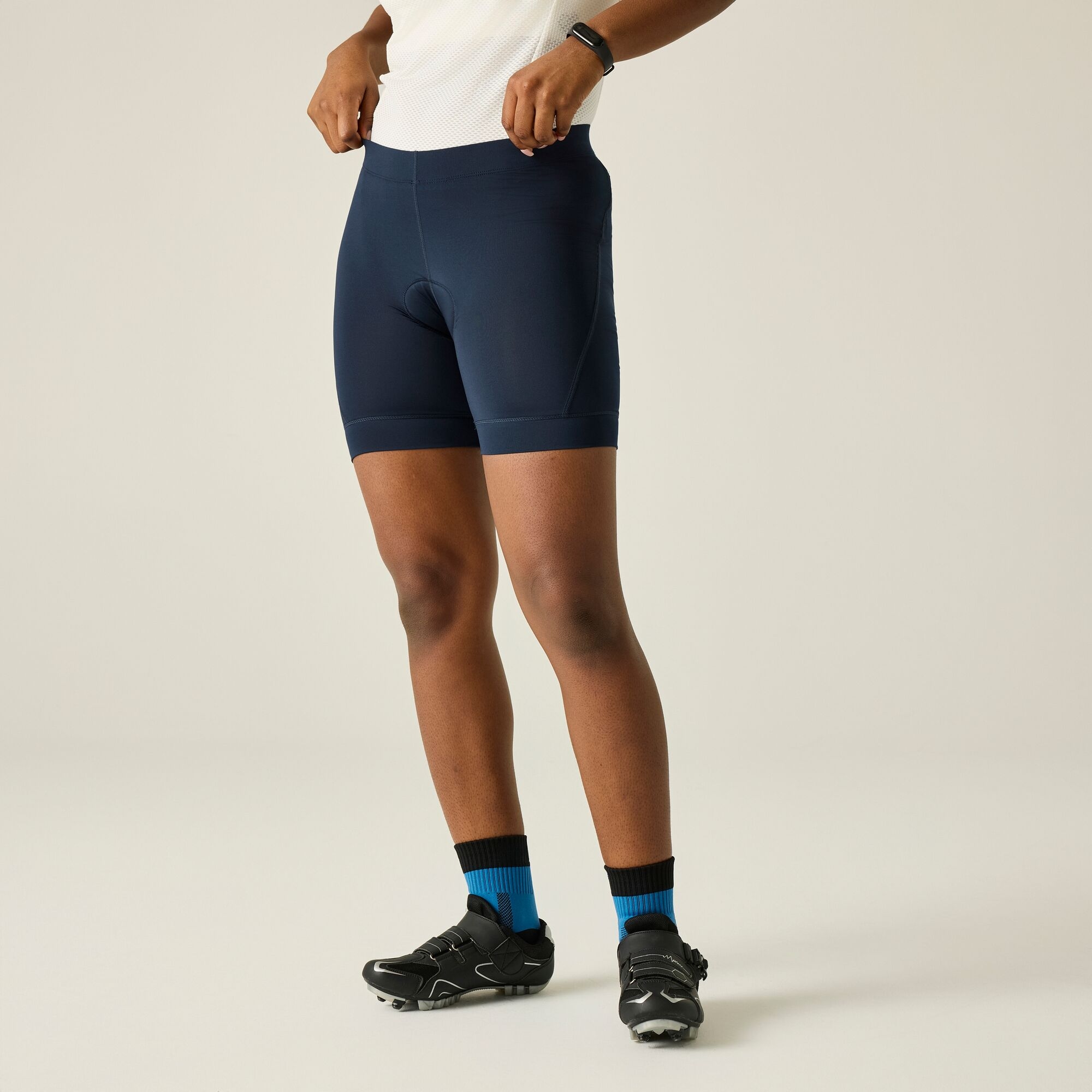 Dare 2b Spodenki rowerowe damskie Habit Niebieski