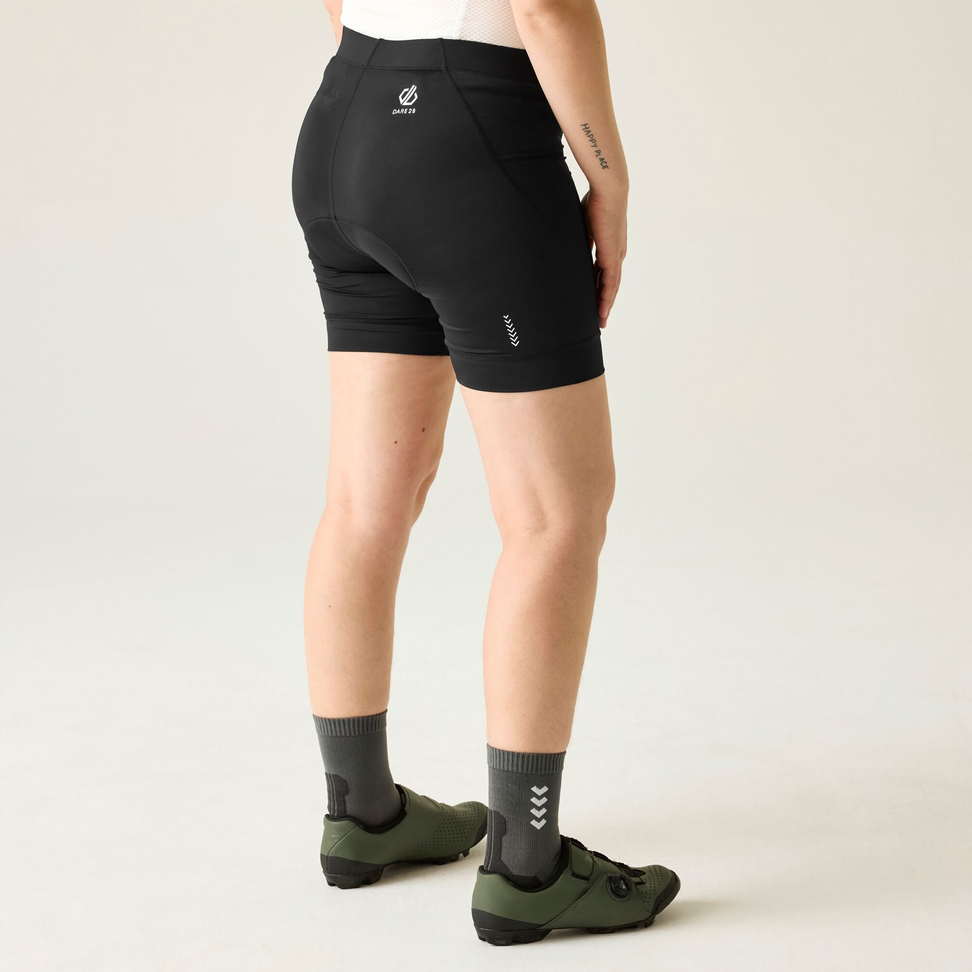 Dare 2b   Spodenki rowerowe damskie Habit Czarny