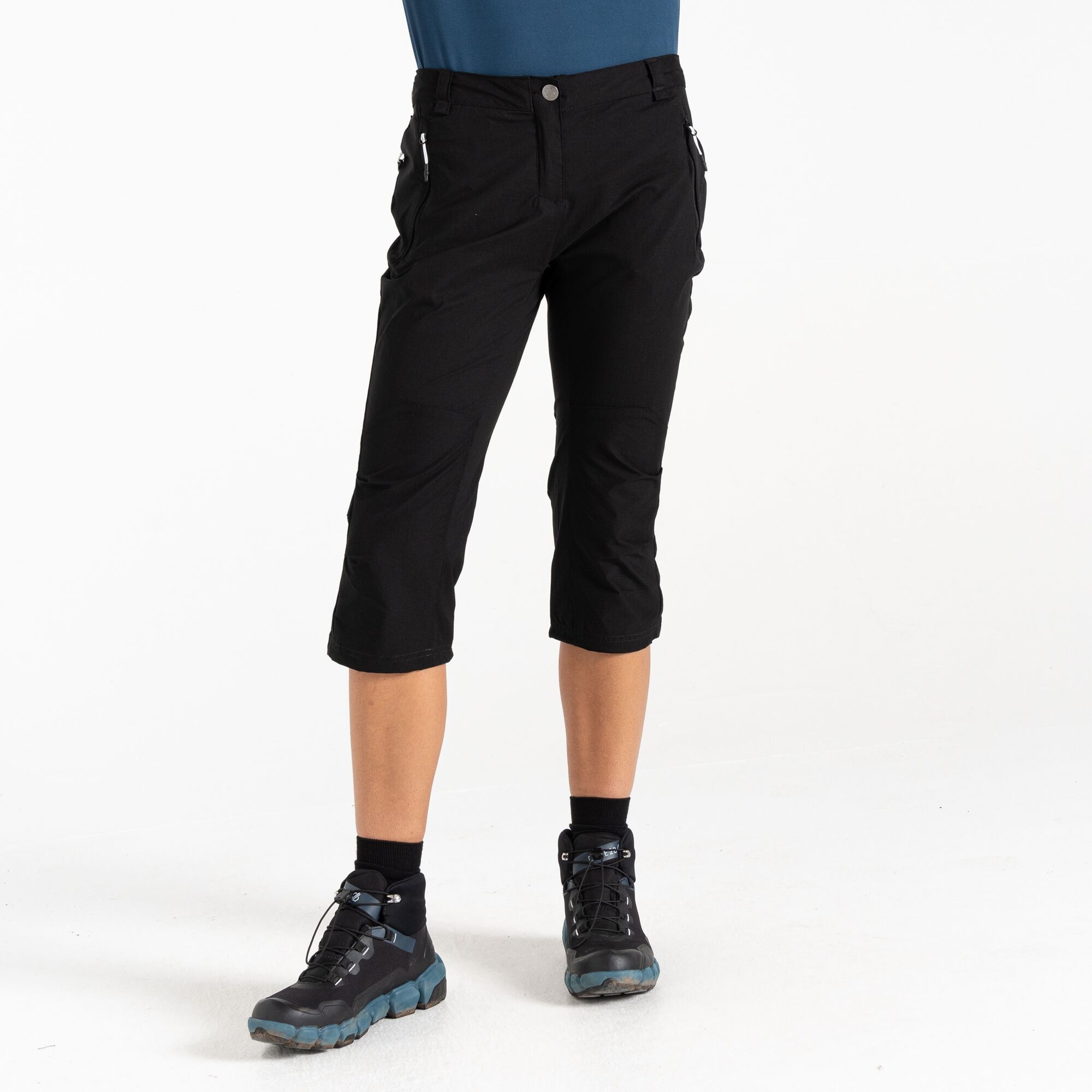Dare 2b Damskie spodnie trekkingowe 3/4 Melodic II Czarny