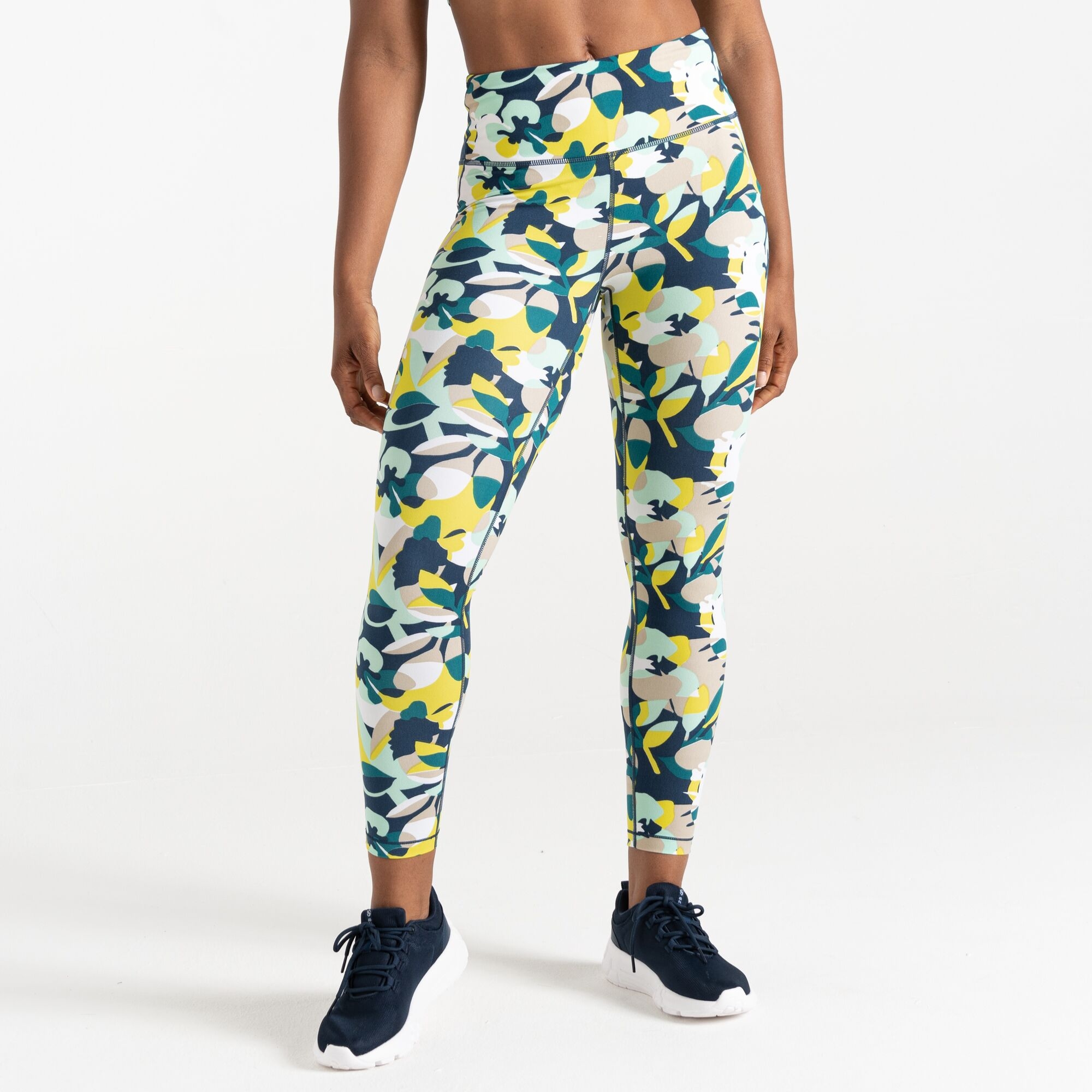 Dare 2b   Legginsy damskie do ćwiczeń Influential Niebieski