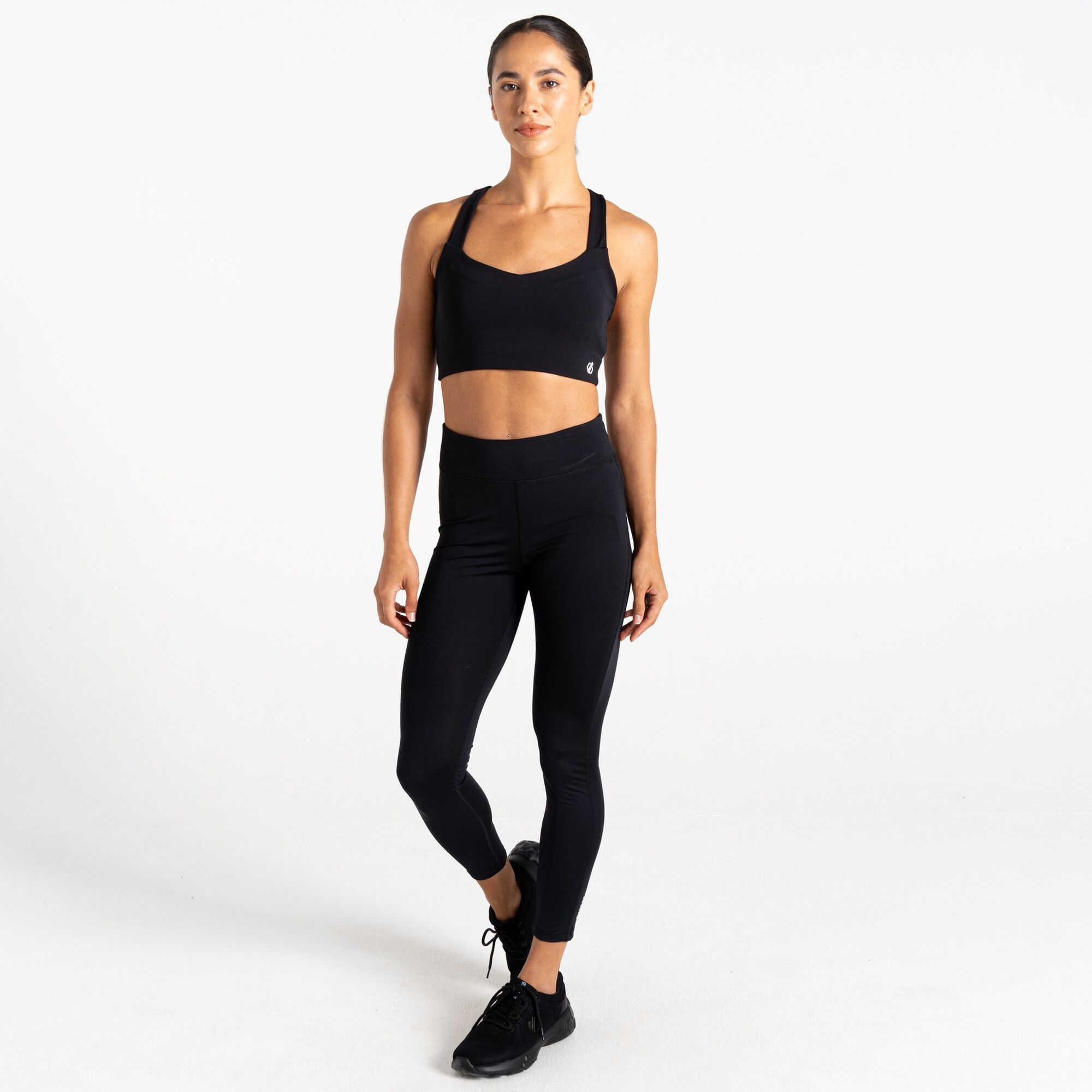 Dare 2b - Damskie Legginsy Legitimate Czarny, Rozmiar: 42