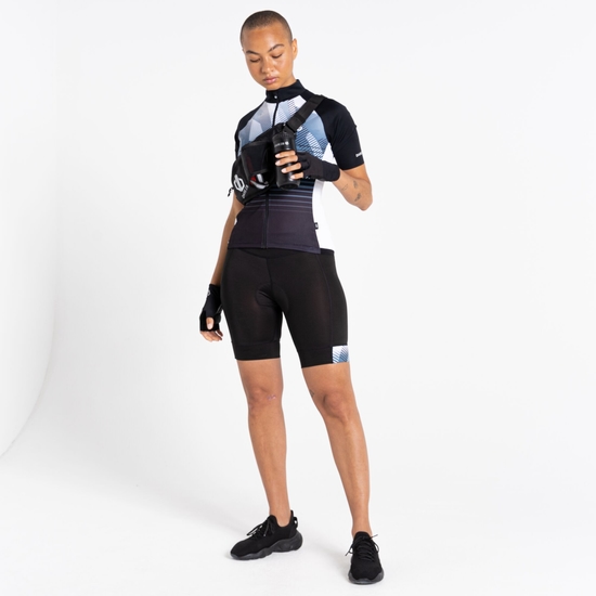 Dare 2b - Women's AEP Prompt Lightweight Shorts Black Empowered Print