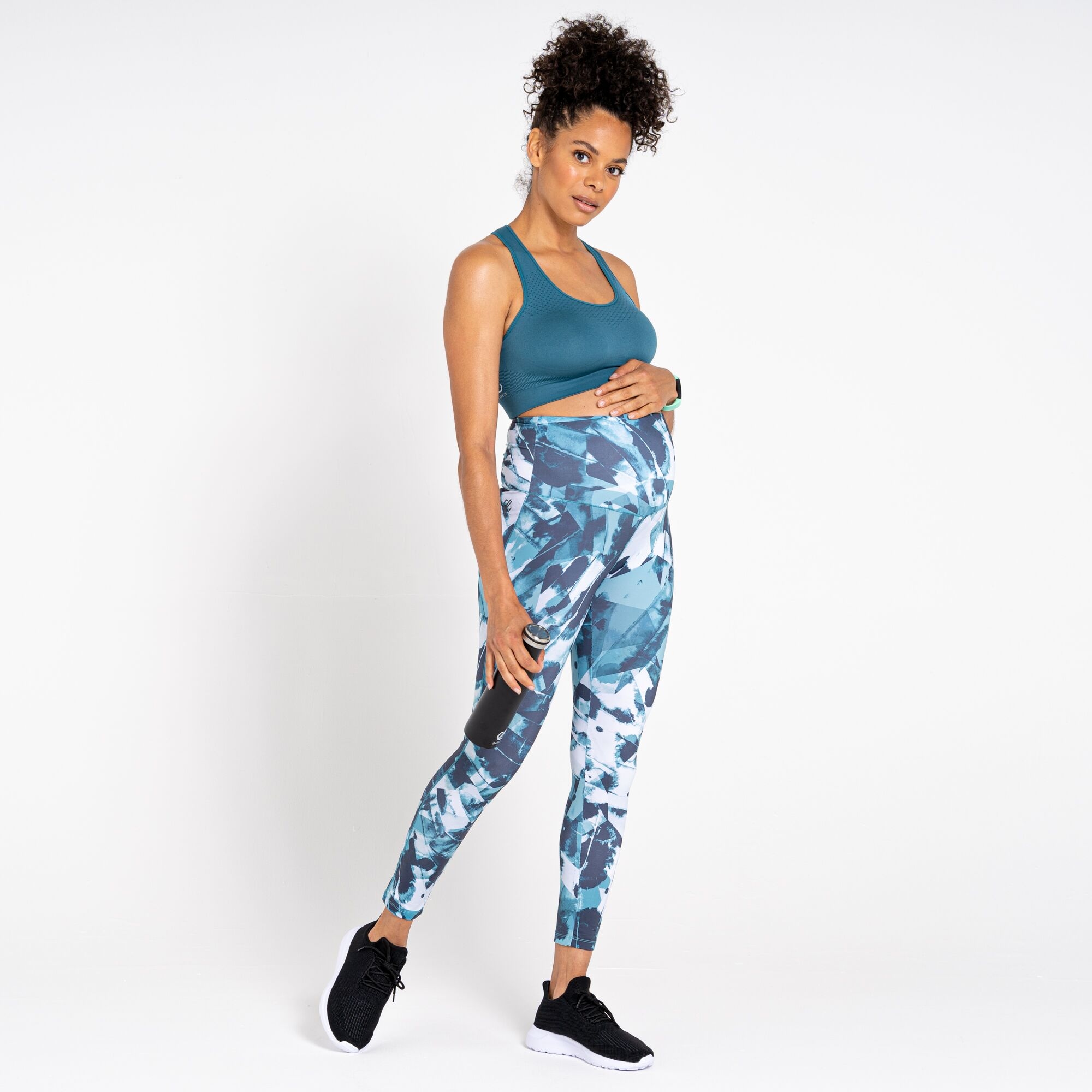 Dare 2b Women's Influential Maternity Leggings Dragonfly Ink Print, Rozmiar: 42