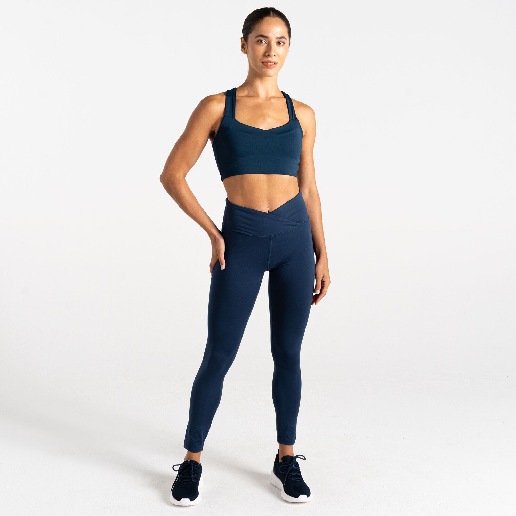 Dare 2b - Damskie Legginsy Revived II Niebieski, Rozmiar: 36
