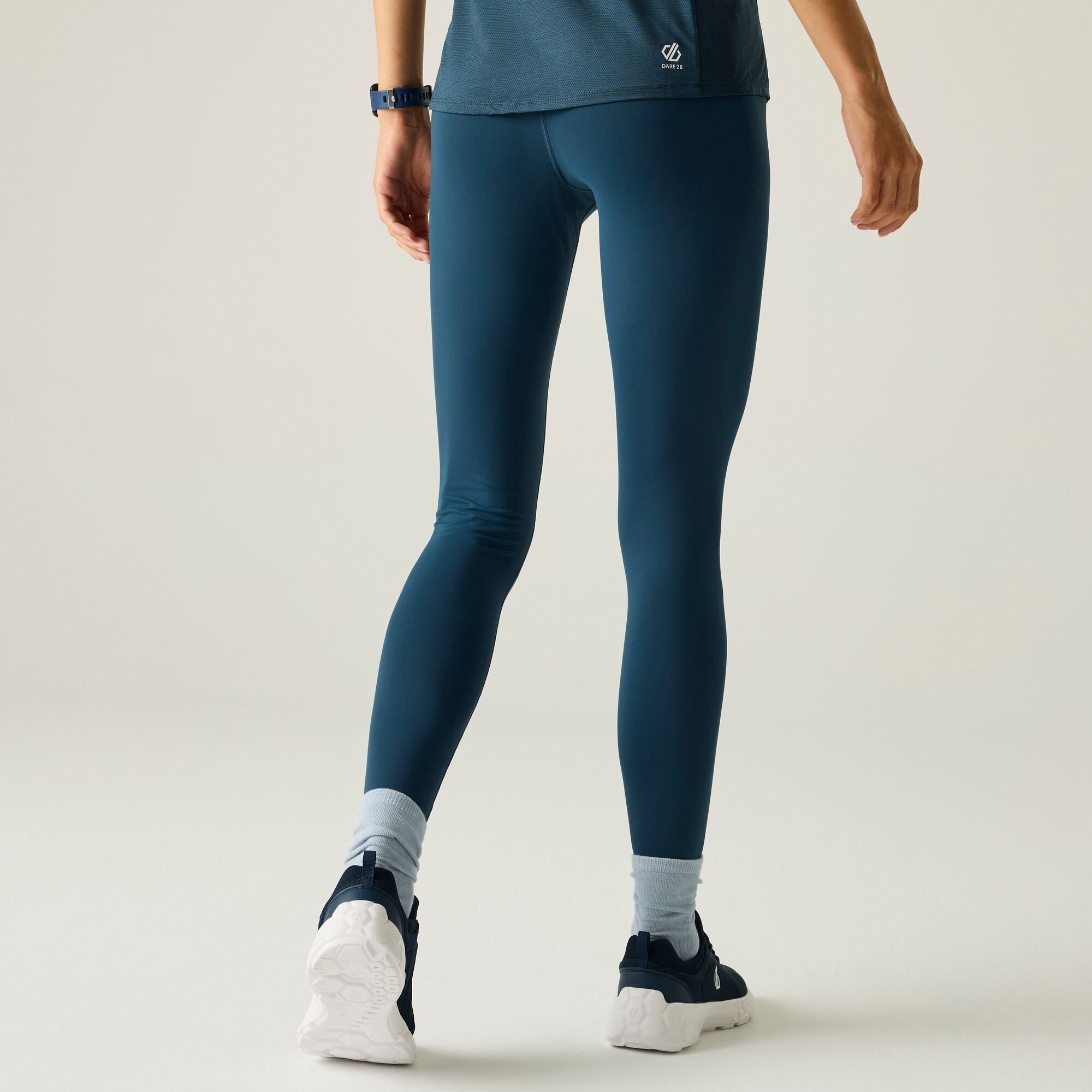 Dare 2b Legginsy sportowe damskie Revived II Niebieski