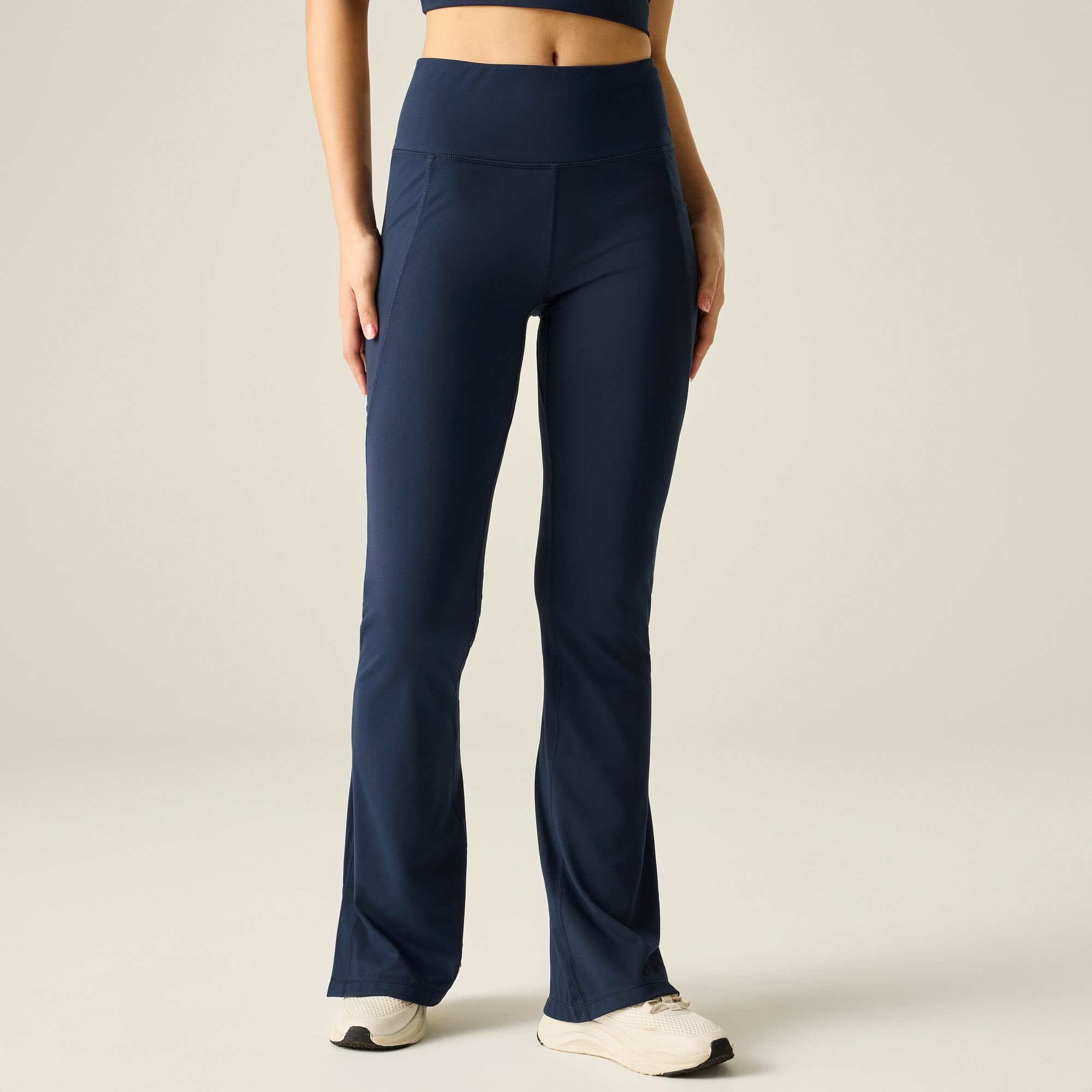 Dare 2B Women's Refresh Flared Leggings - Blue Size 18