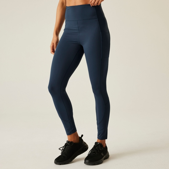 Dare 2b - Legginsy sportowe damskie Power Niebieski