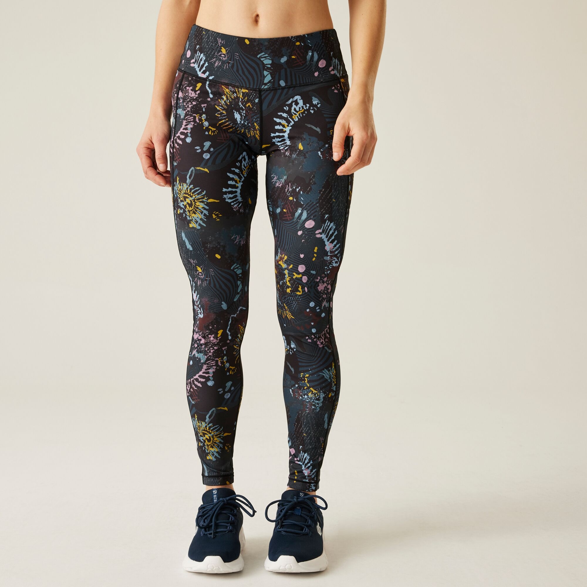 Dare 2b Legginsy sportowe damskie Influential II Czarny