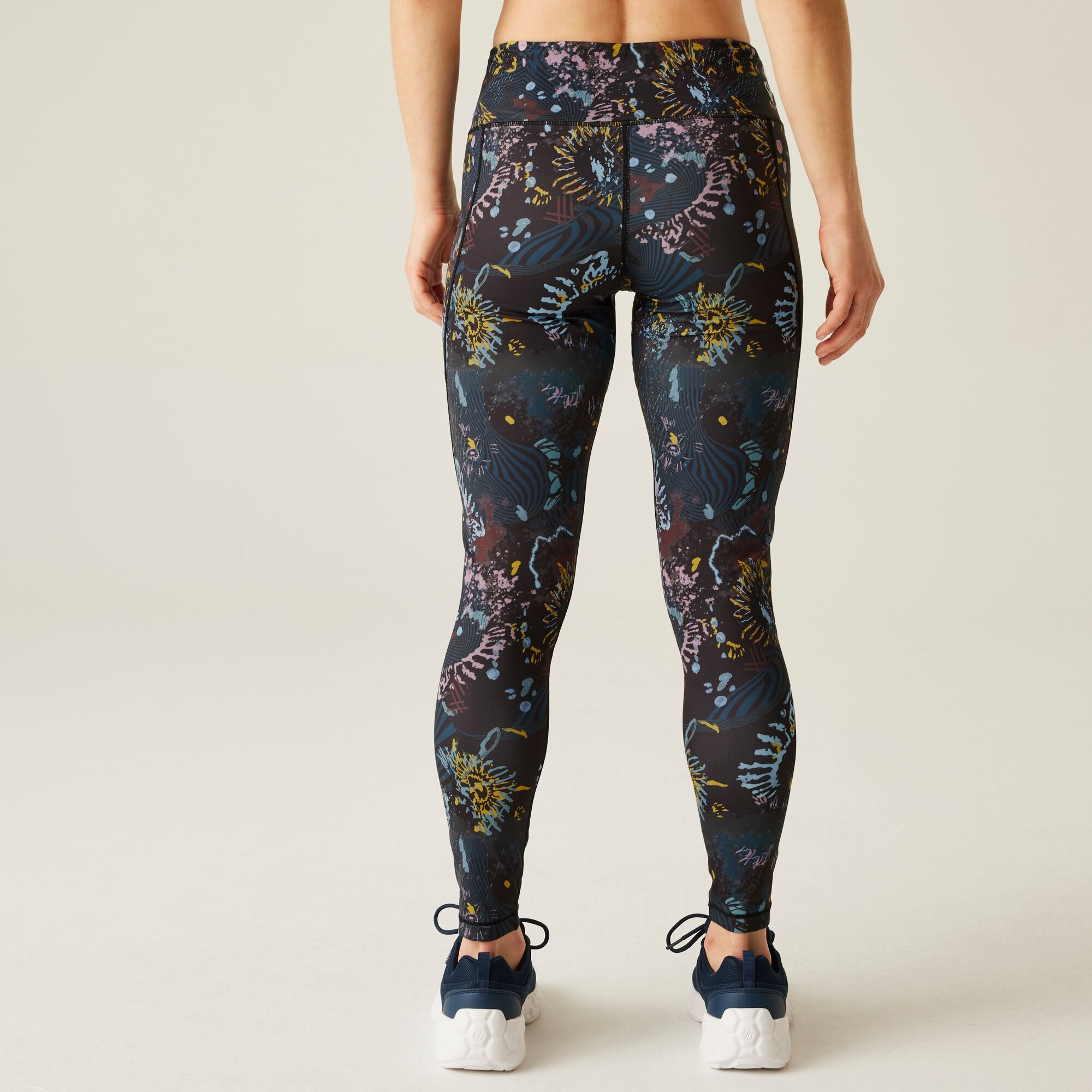 Dare 2b Legginsy sportowe damskie szybkoschnące Influential II Czarny