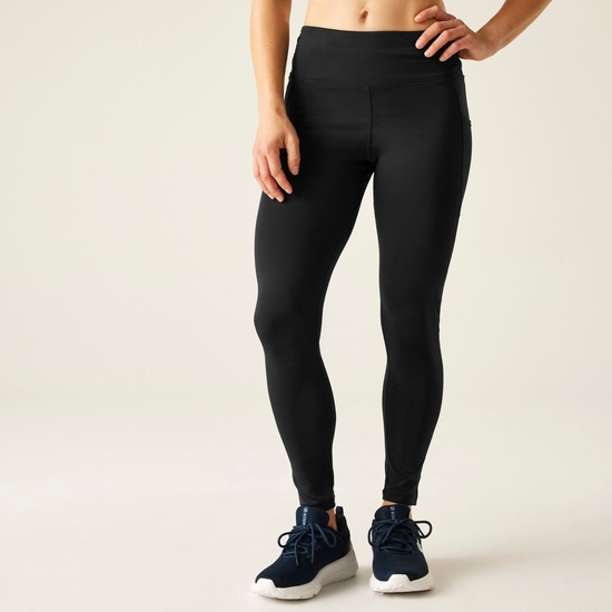 Dare 2b - Legginsy sportowe damskie Influential II Czarny