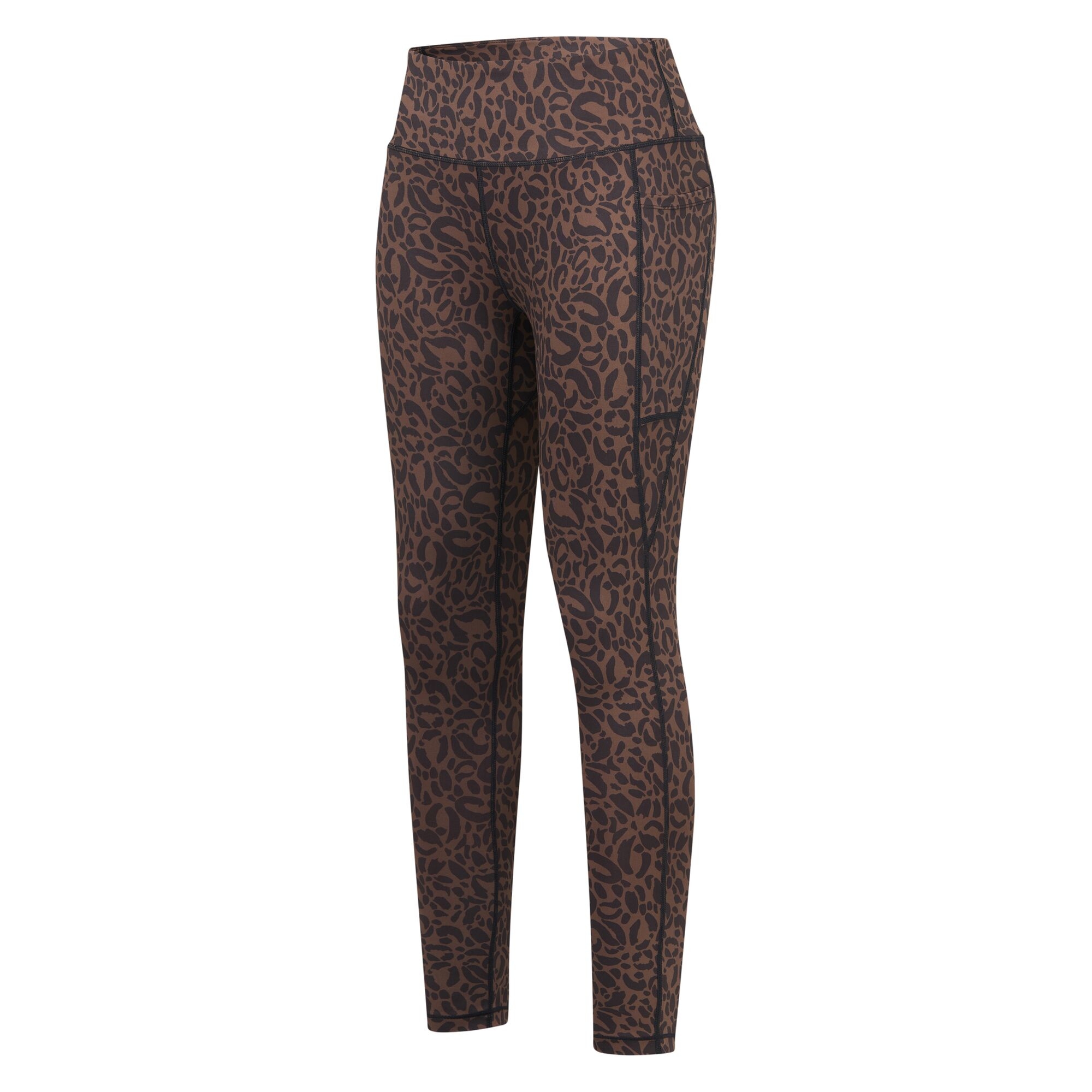 Dare 2b   Legginsy sportowe damskie szybkoschnące Influential II Brązowy