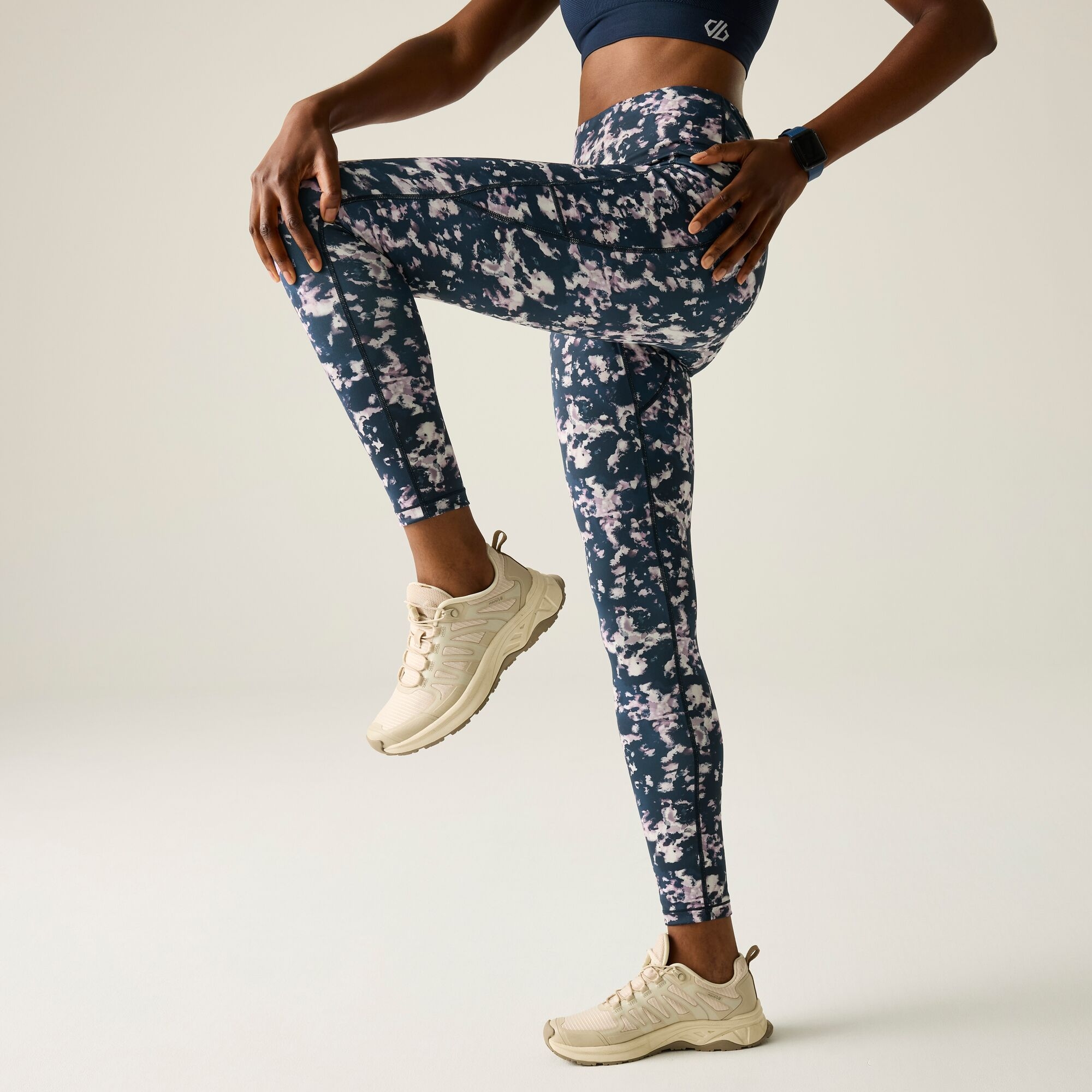 Dare 2B Women's Influential Ii Leggings - Blue Size 14