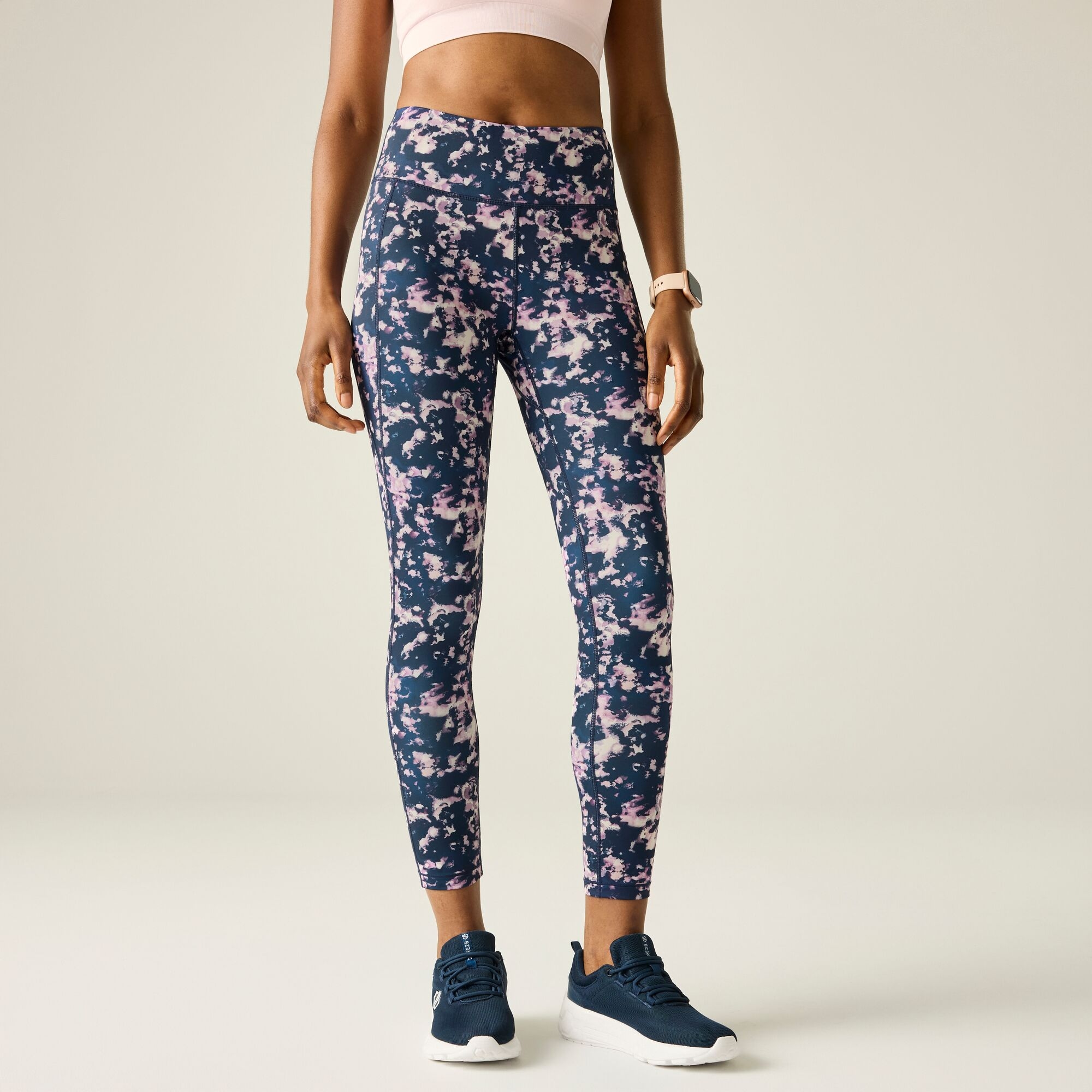 Dare 2B Women's Influential Ii Leggings - Blue Size 16