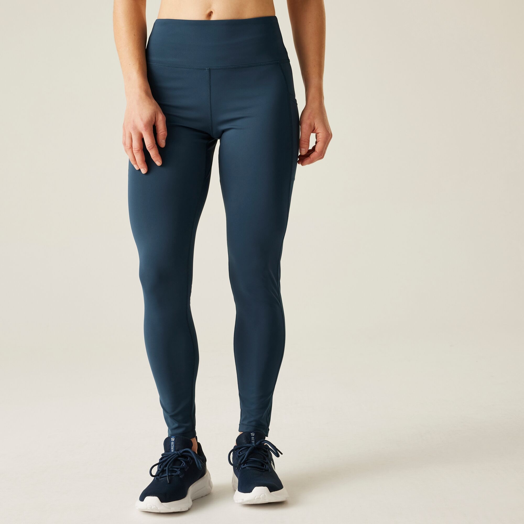 Dare 2b Legginsy sportowe damskie Influential II Niebieski