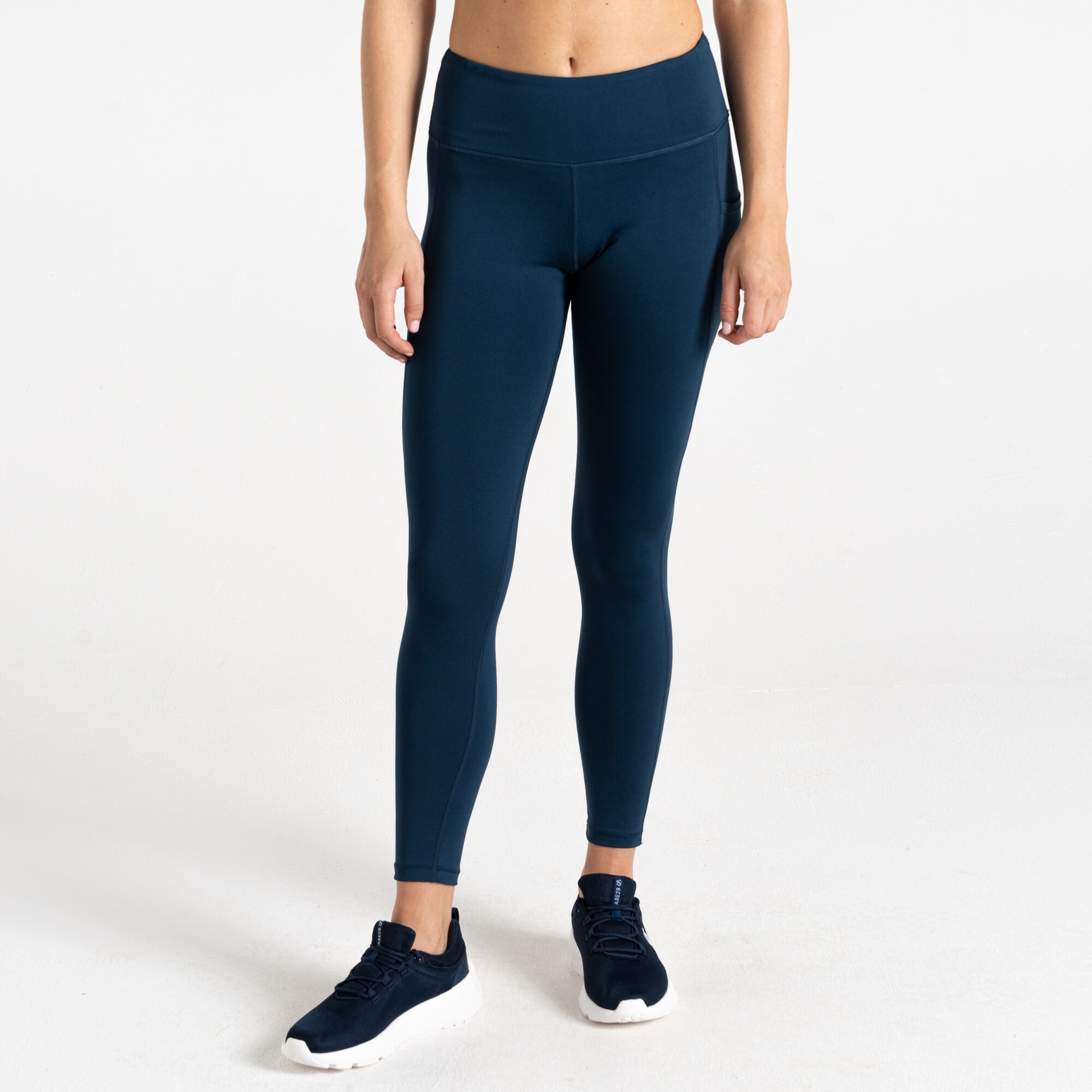 Dare 2b   Legginsy sportowe damskie szybkoschnące Influential II Niebieski