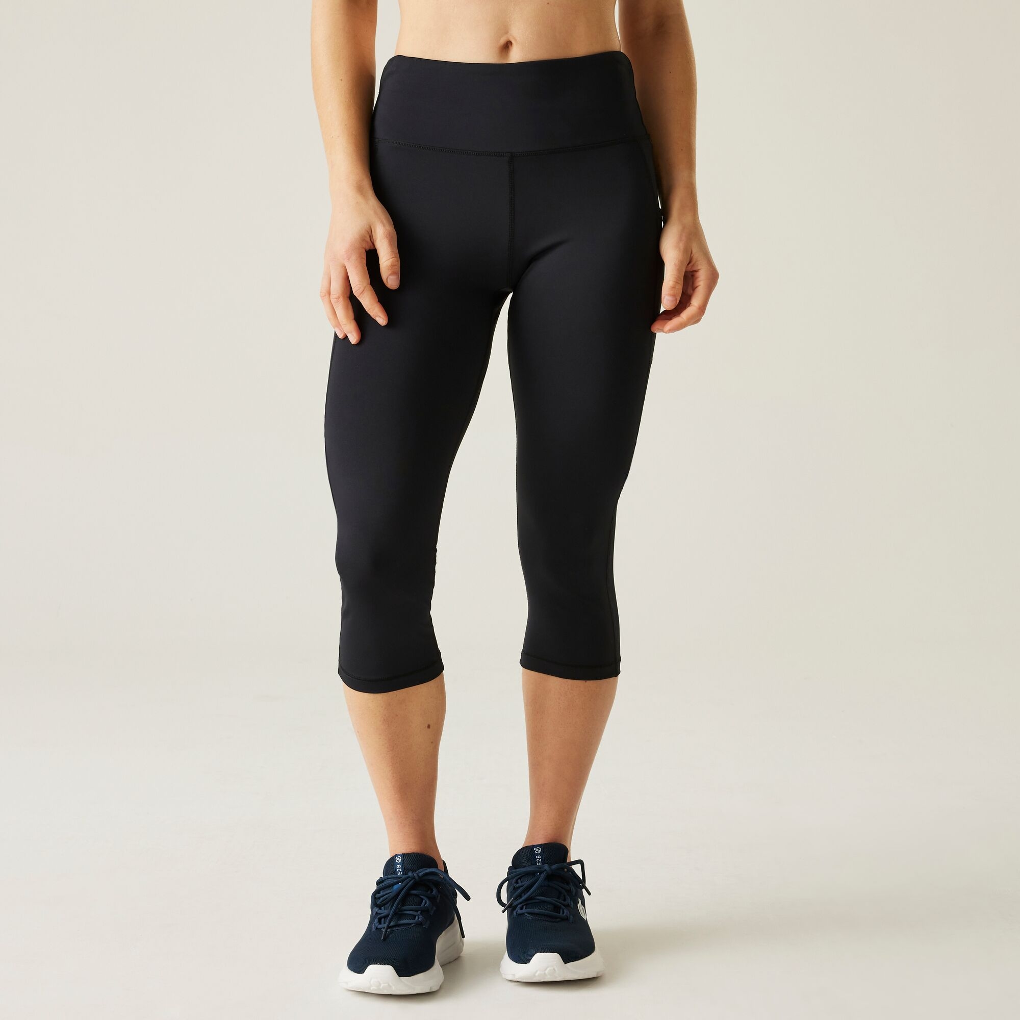 Dare 2b Legginsy sportowe damskie 3/4 Influential II Czarny