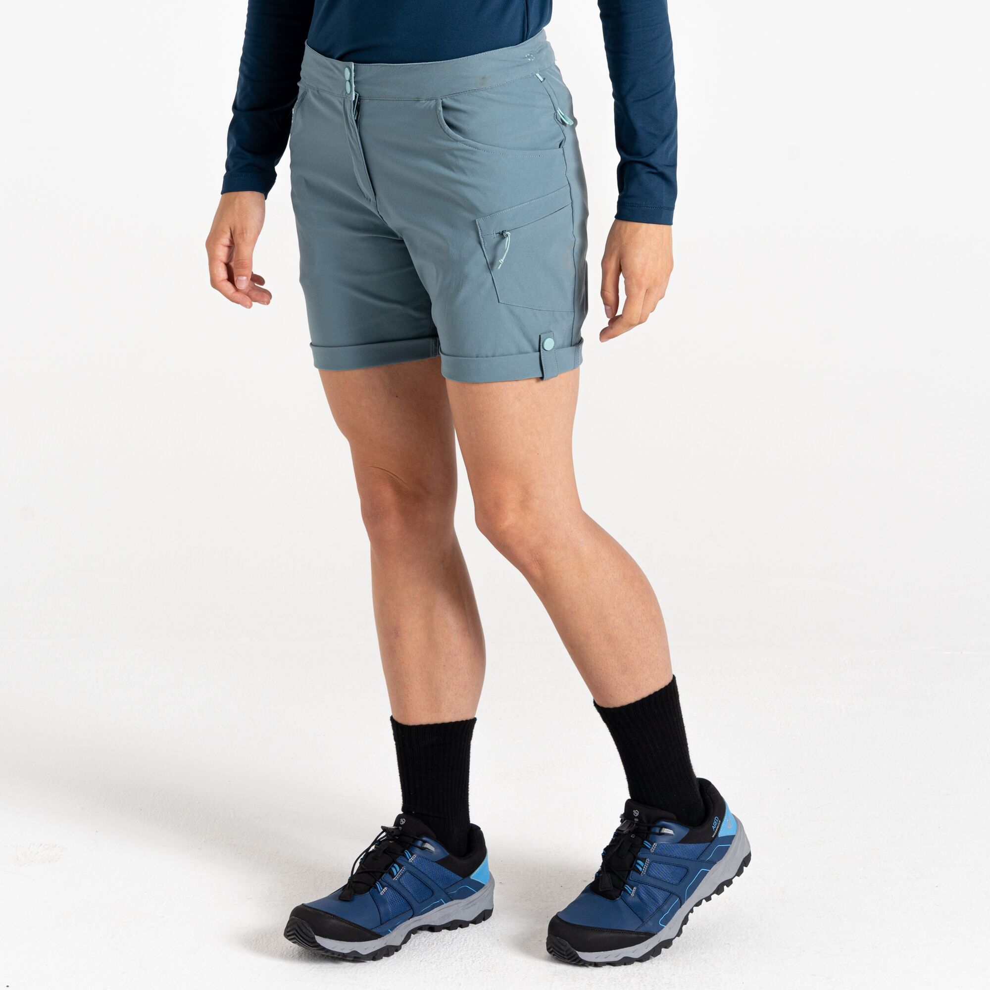 Dare 2b Dare 2b Spodenki trekkingowe damskie Melodic III Szary