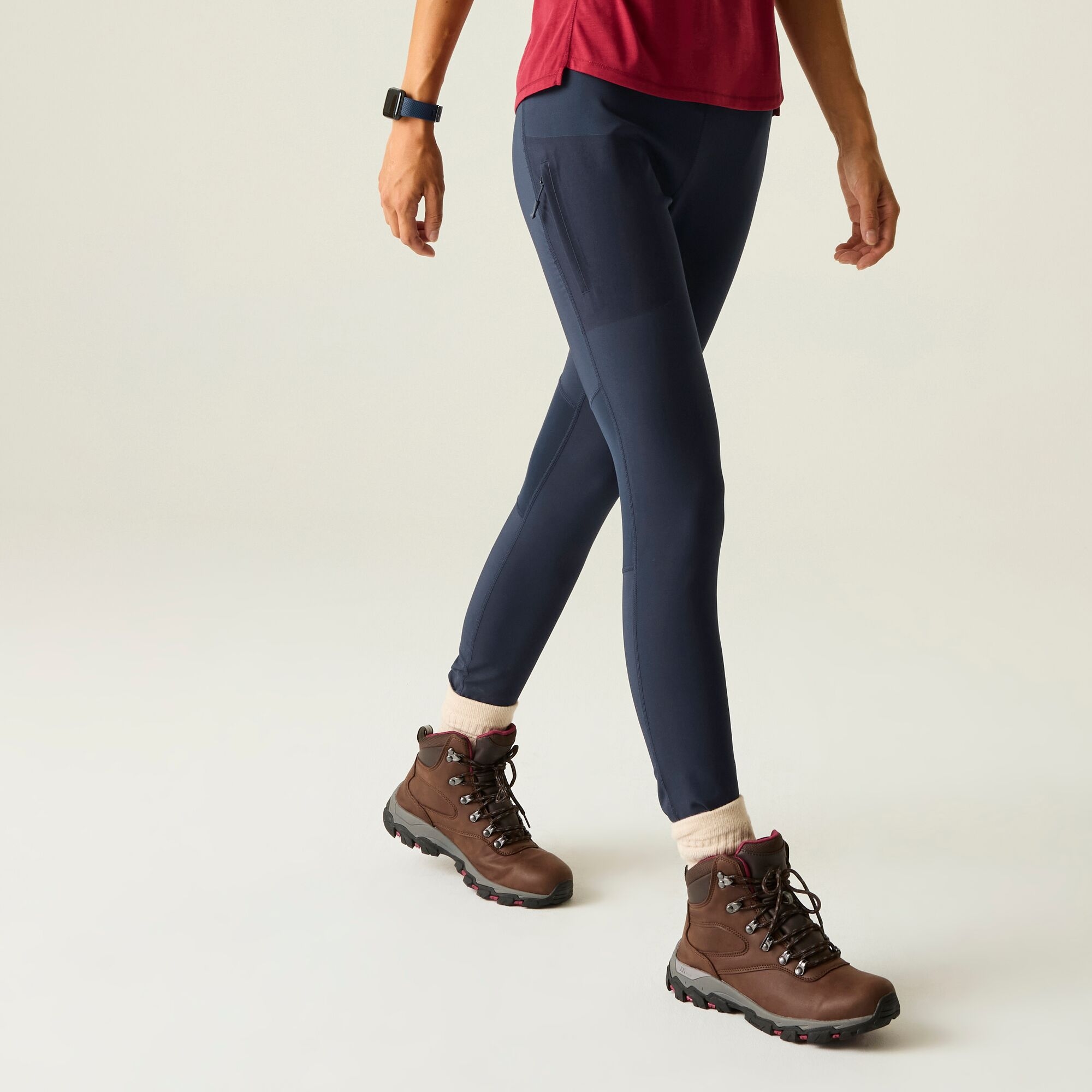 Dare 2b   Legginsy sportowe damskie Torrek Niebieski