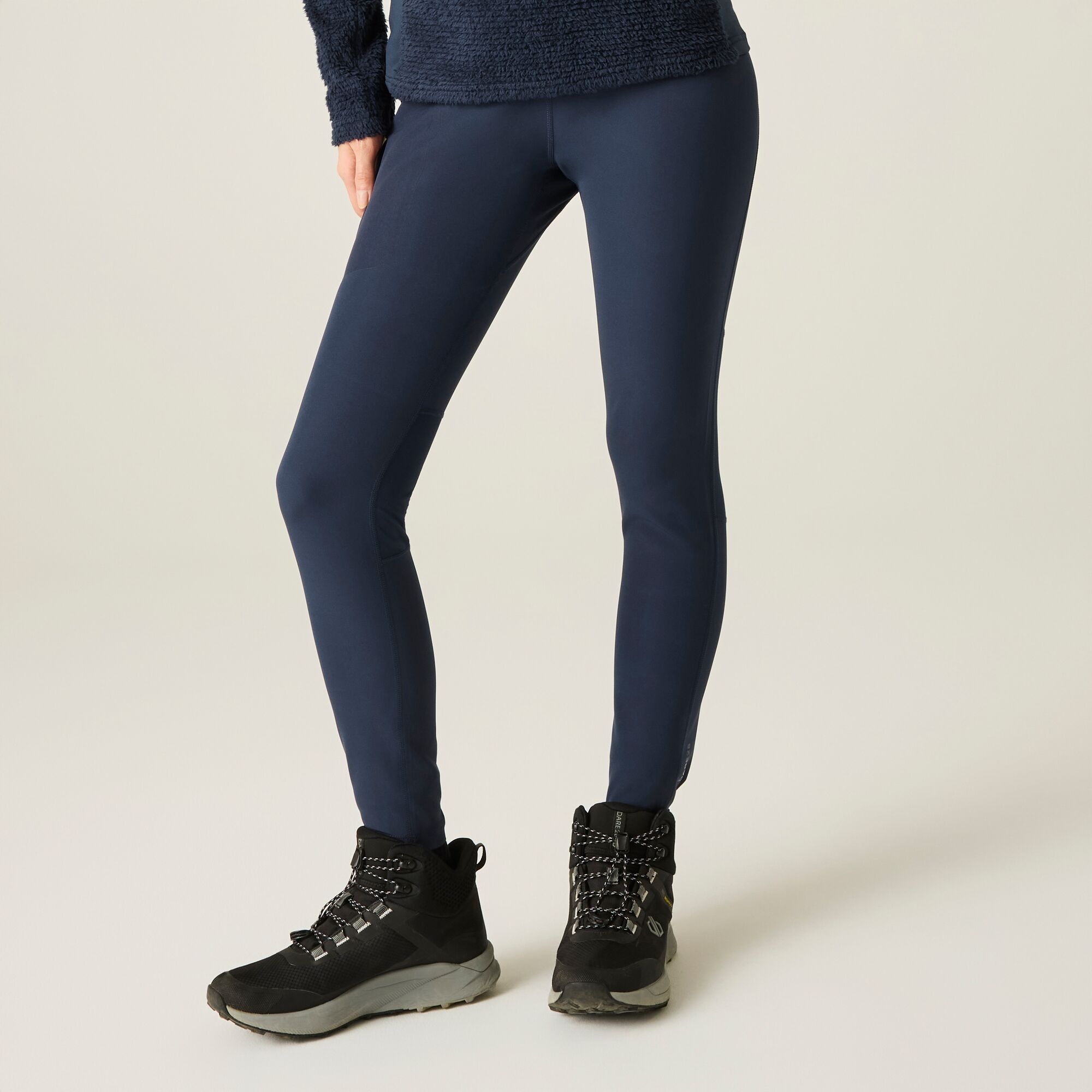 Dare 2b Women's Torrek Walking Leggings Pants in Mid Navy | Size: 14 - Image 4