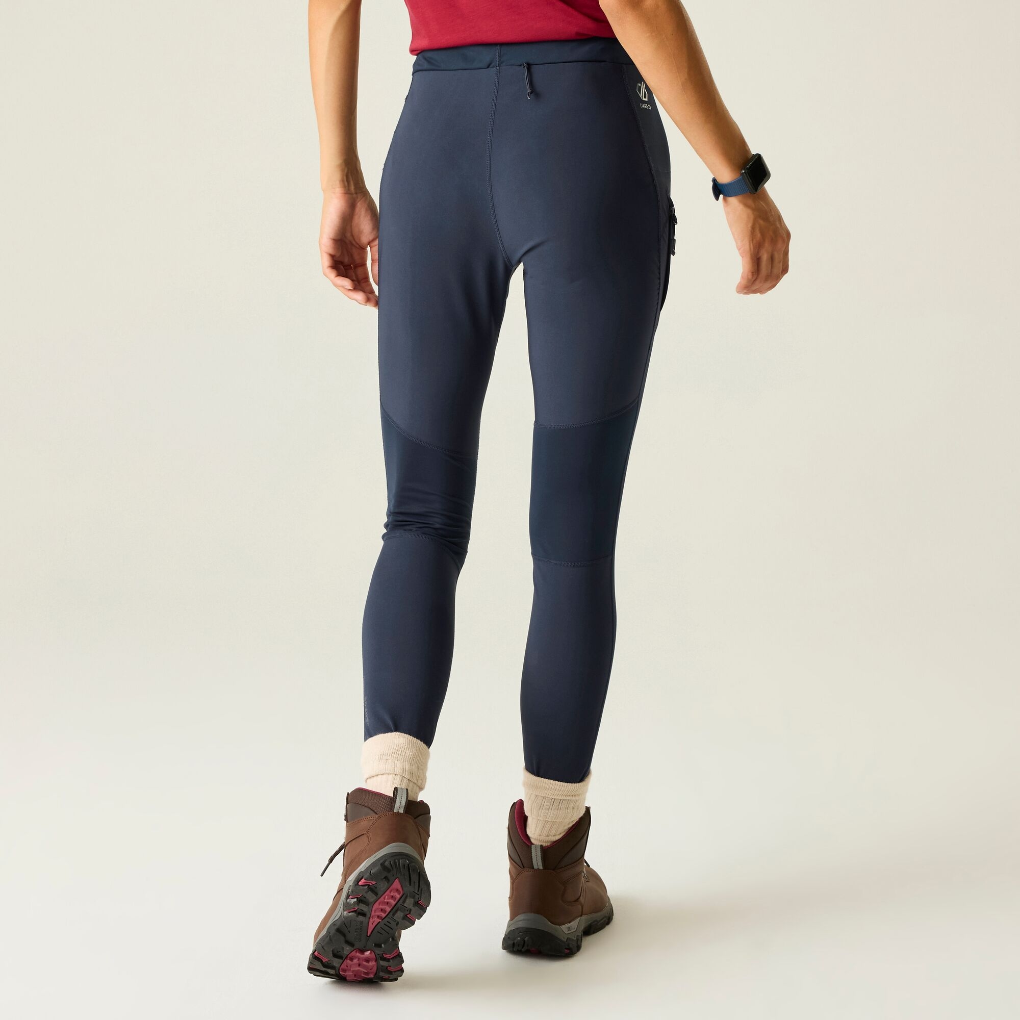 Dare 2b   Legginsy sportowe damskie Torrek Niebieski