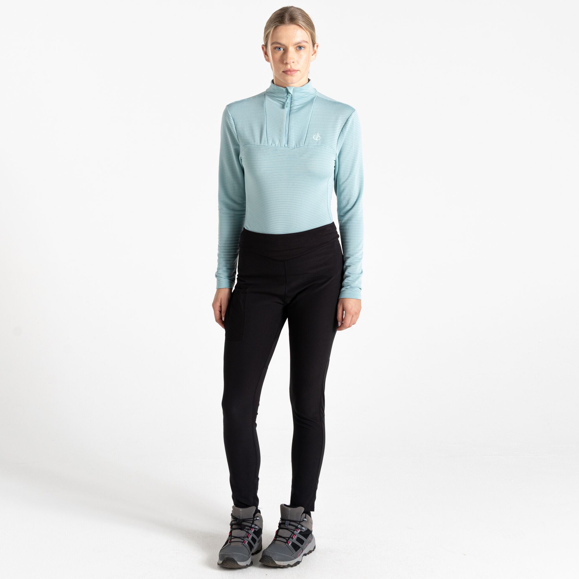 Dare 2b - Damskie Legginsy Torrek Czarny, Rozmiar: 34