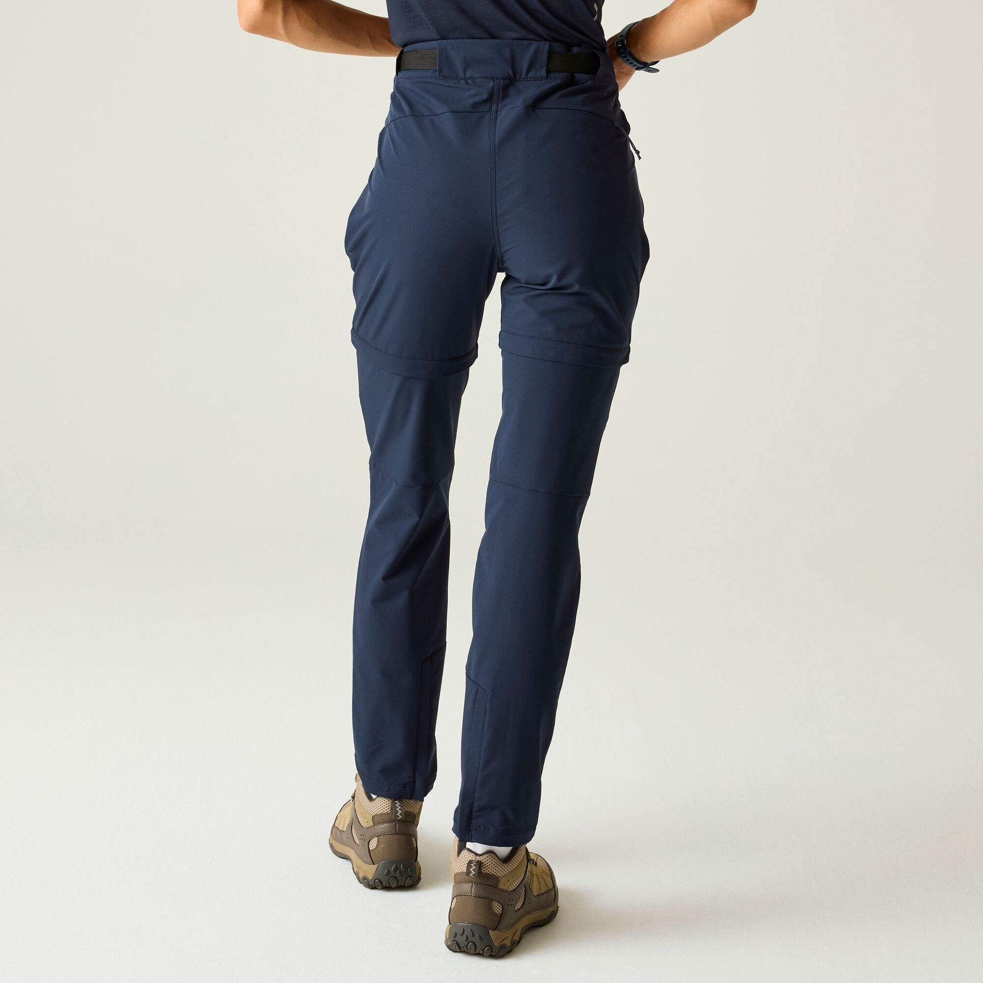 Dare 2b Spodnie trekkingowe damskie z odpinanymi nogawkami Melodic Pro Niebieski