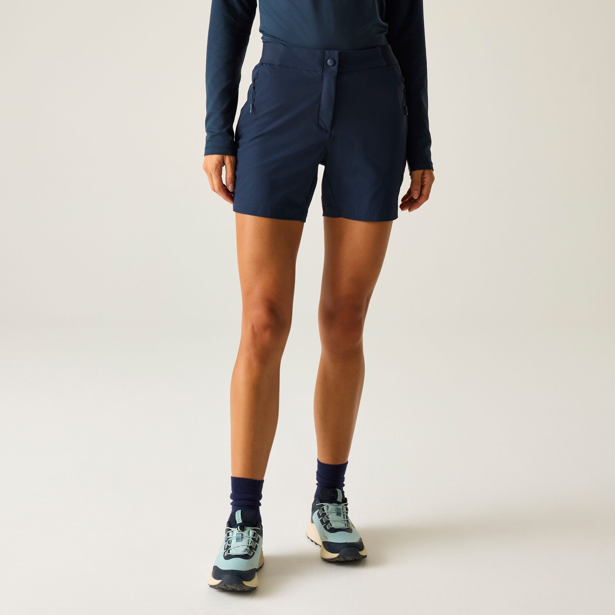 Dare 2B Women's Torrek Lite Shorts - Blue Size 12