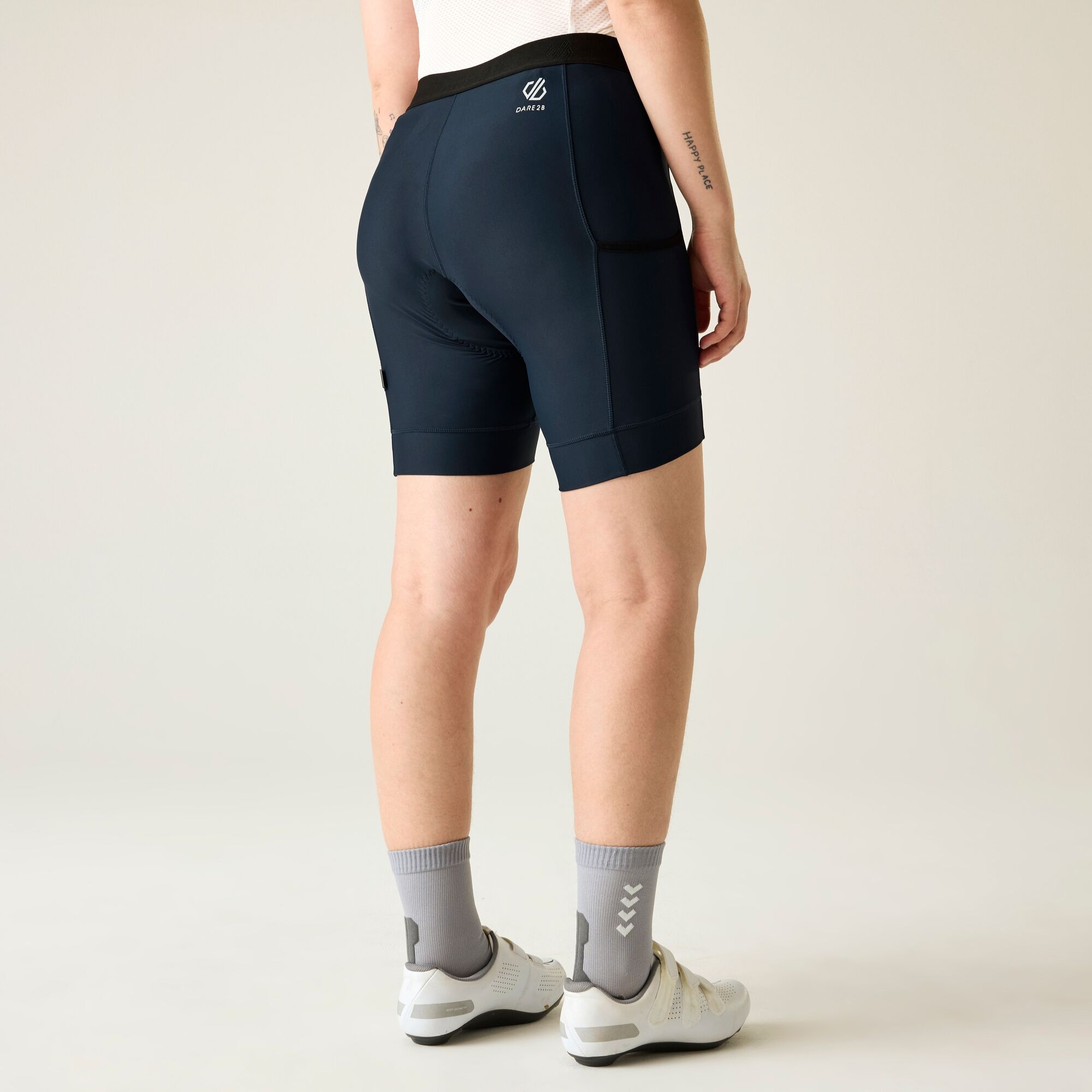 Dare 2b   Spodenki rowerowe damskie odblaskowe Prompt II Niebieski