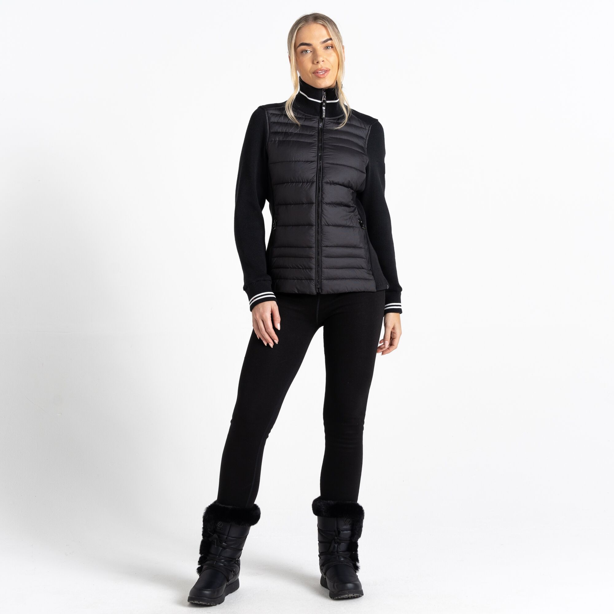 Dare 2b - Damska Kurtka Pikowana Chilly Czarny