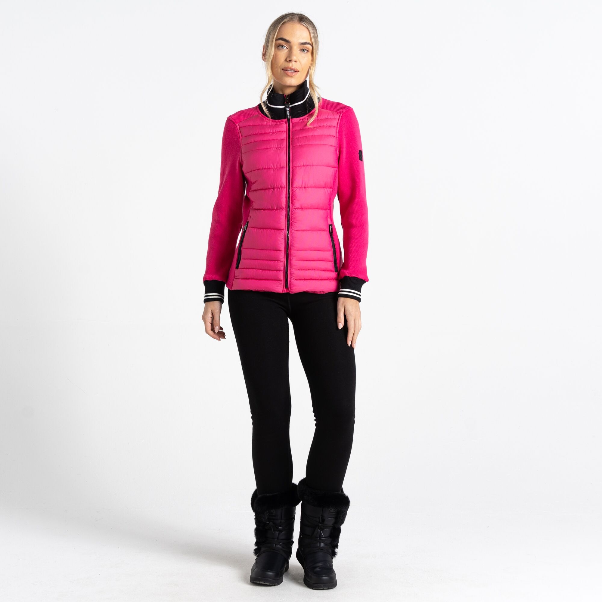 Dare 2b - Damska kurtka pikowana Chilly Różowy