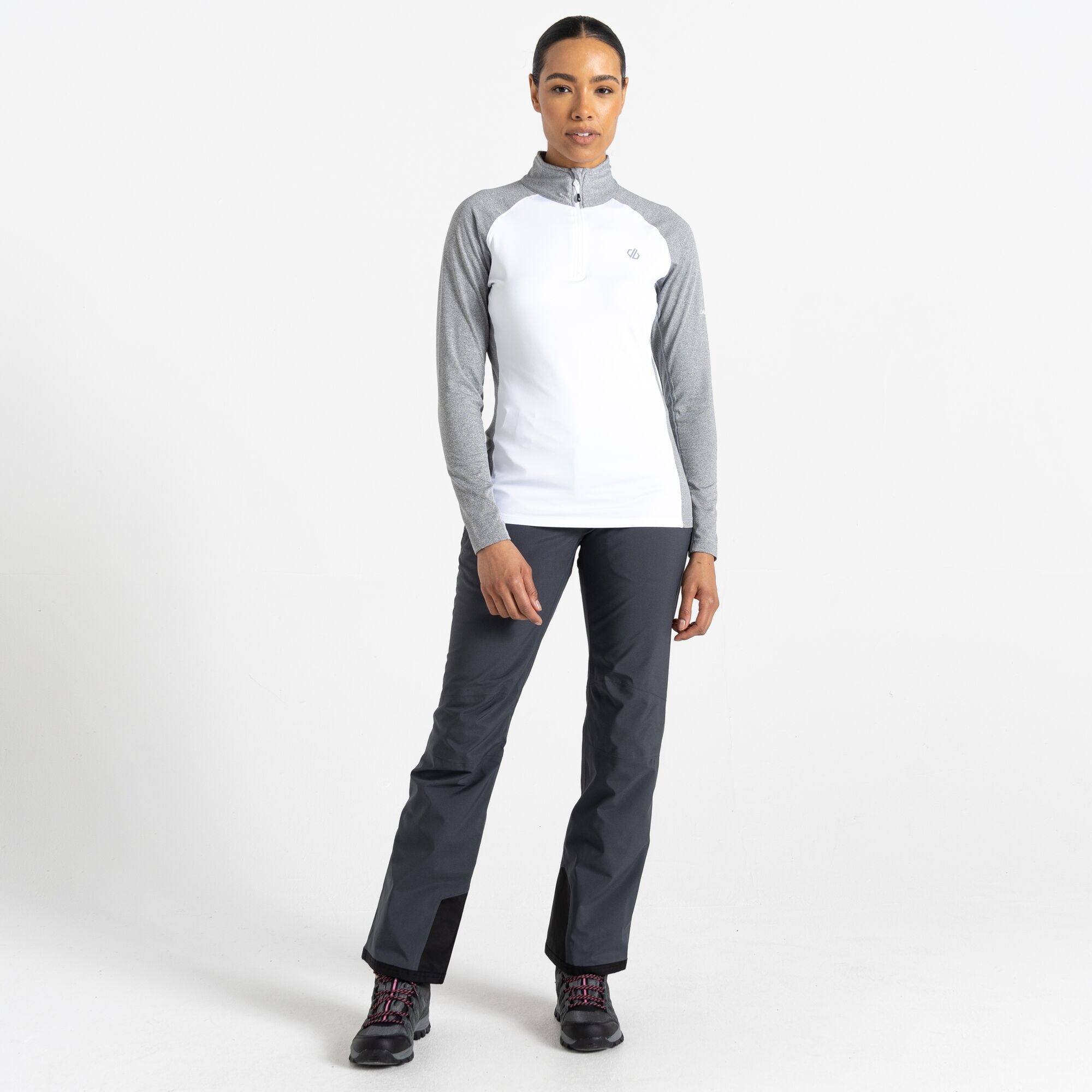 Dare 2b Damska bluza narciarska Involved II Biało-szary