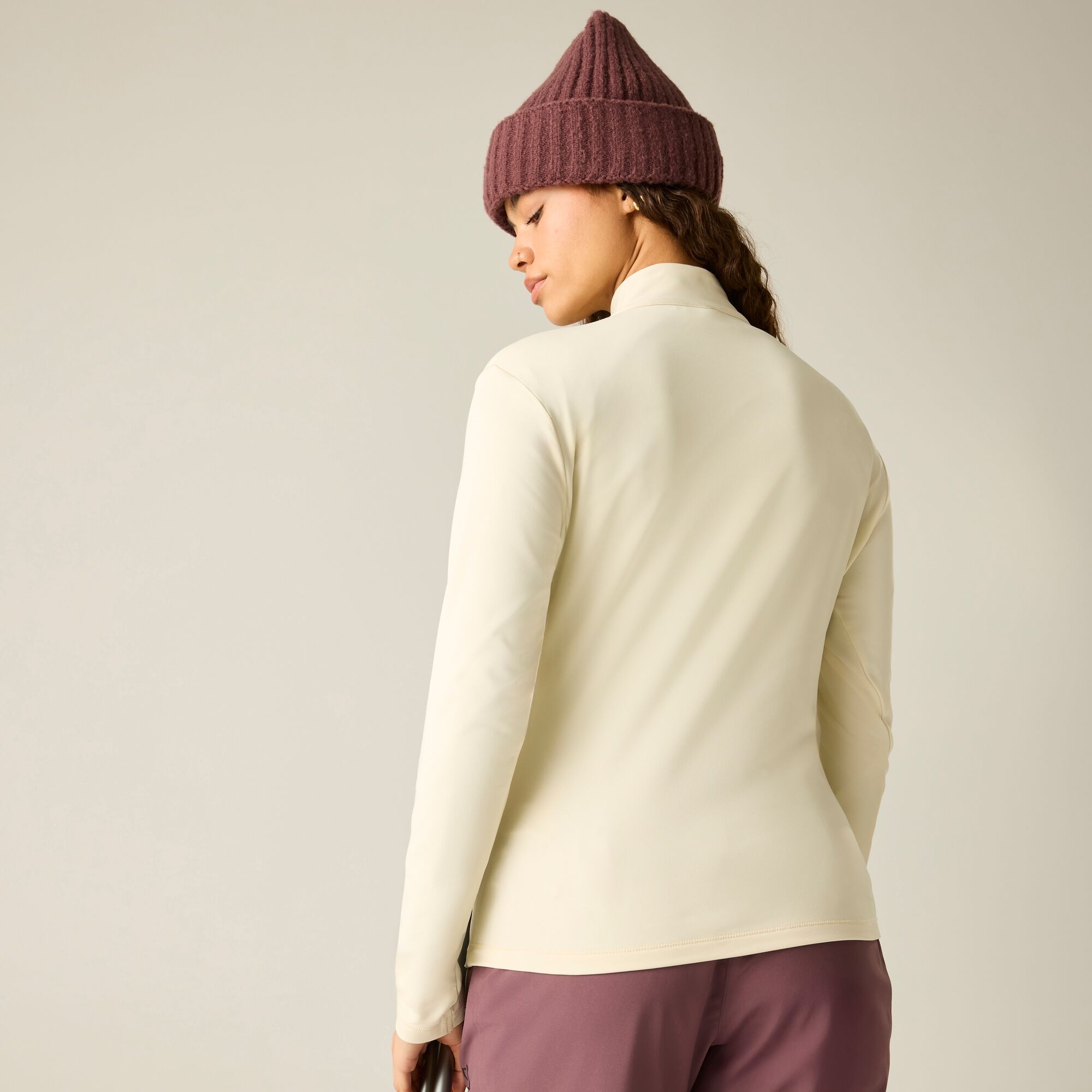 Dare 2b Dare 2b Bluza damska z suwakiem Lowline II Beżowe