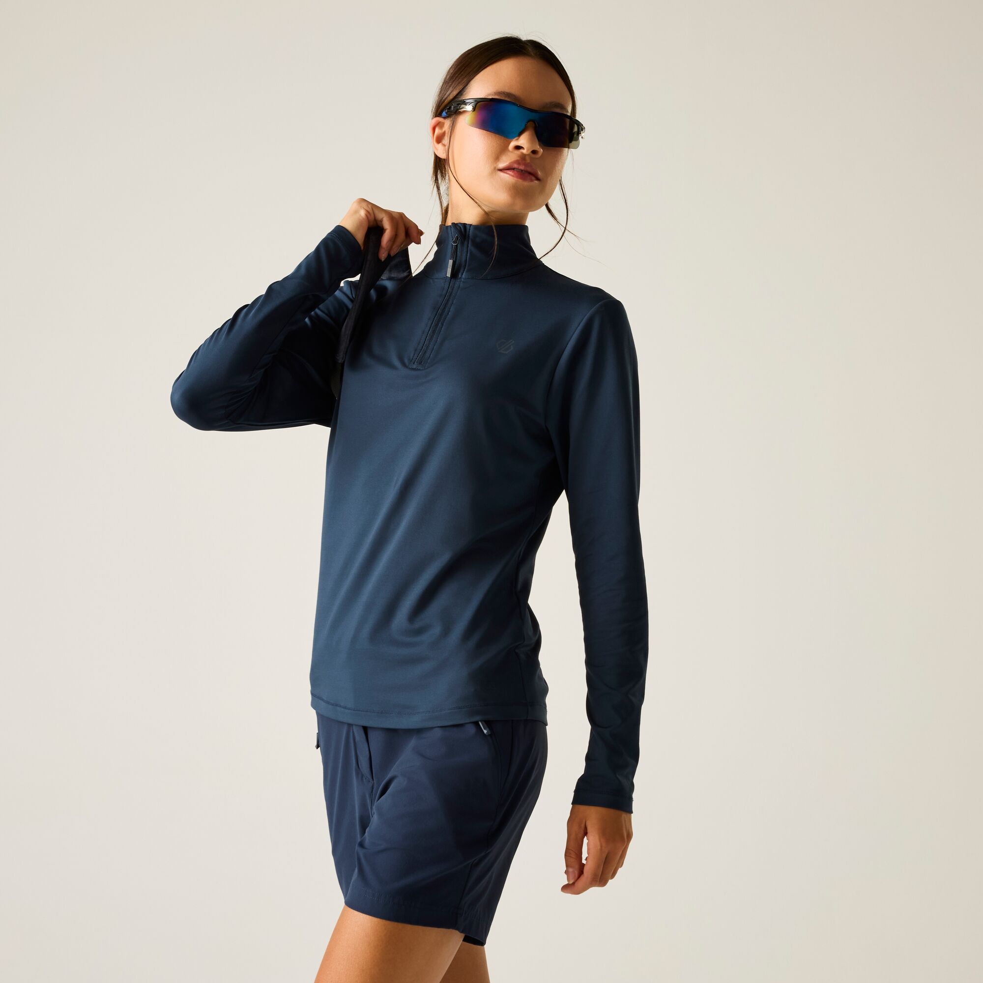Dare 2B Women's Lowline Ii Core Stretch Midlayer - Blue Size 18