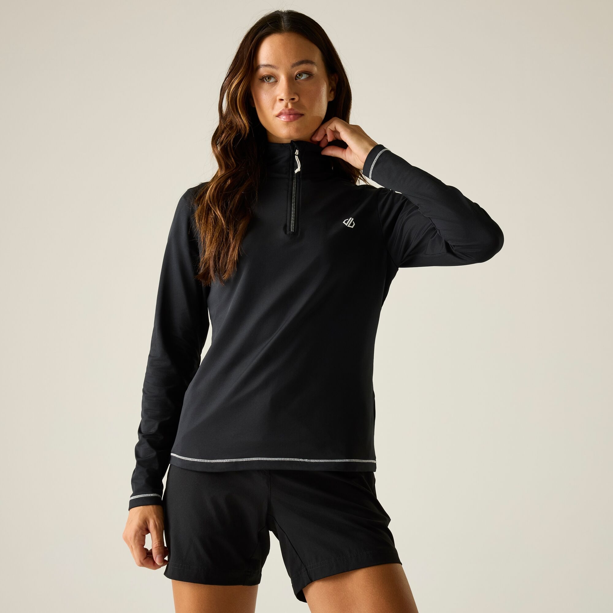 Dare 2b Bluza damska z suwakiem Lowline II Czarny