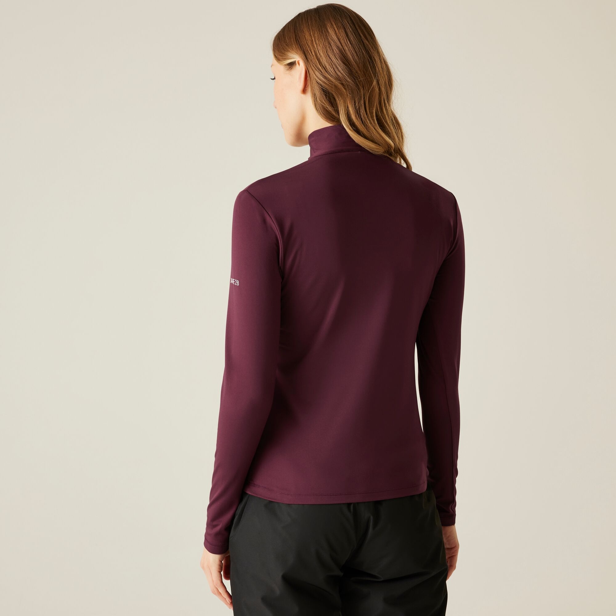 Dare 2b   Bluza damska z suwakiem Lowline II Fioletowy